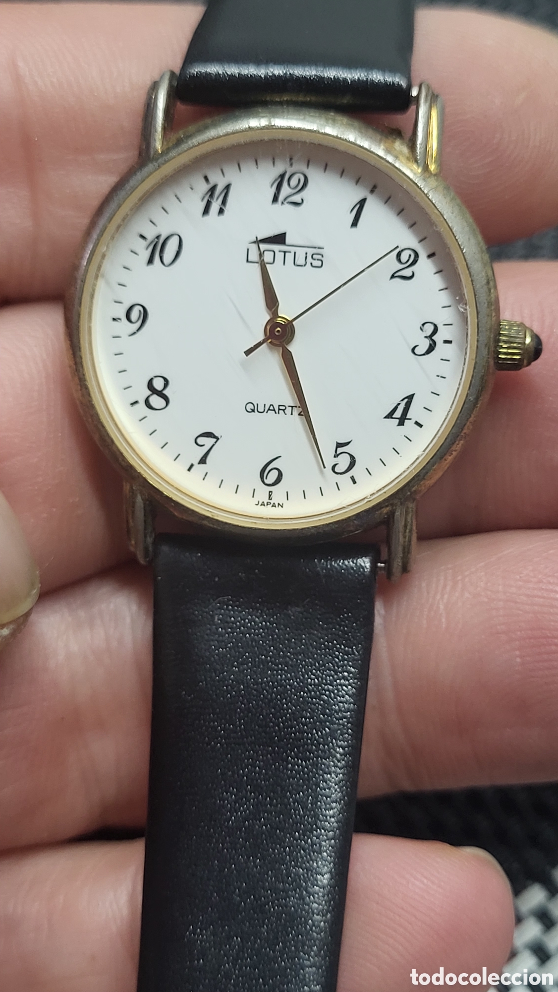 Vintage: Reloj pulsera quartz Se&ntilde;ora Lotus