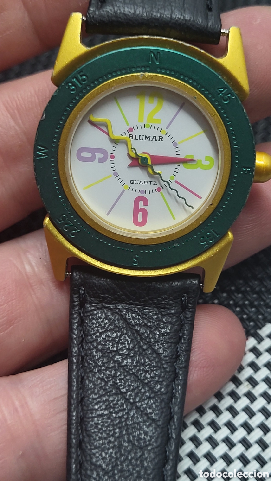 Vintage: Reloj pulsera quartz Blumar