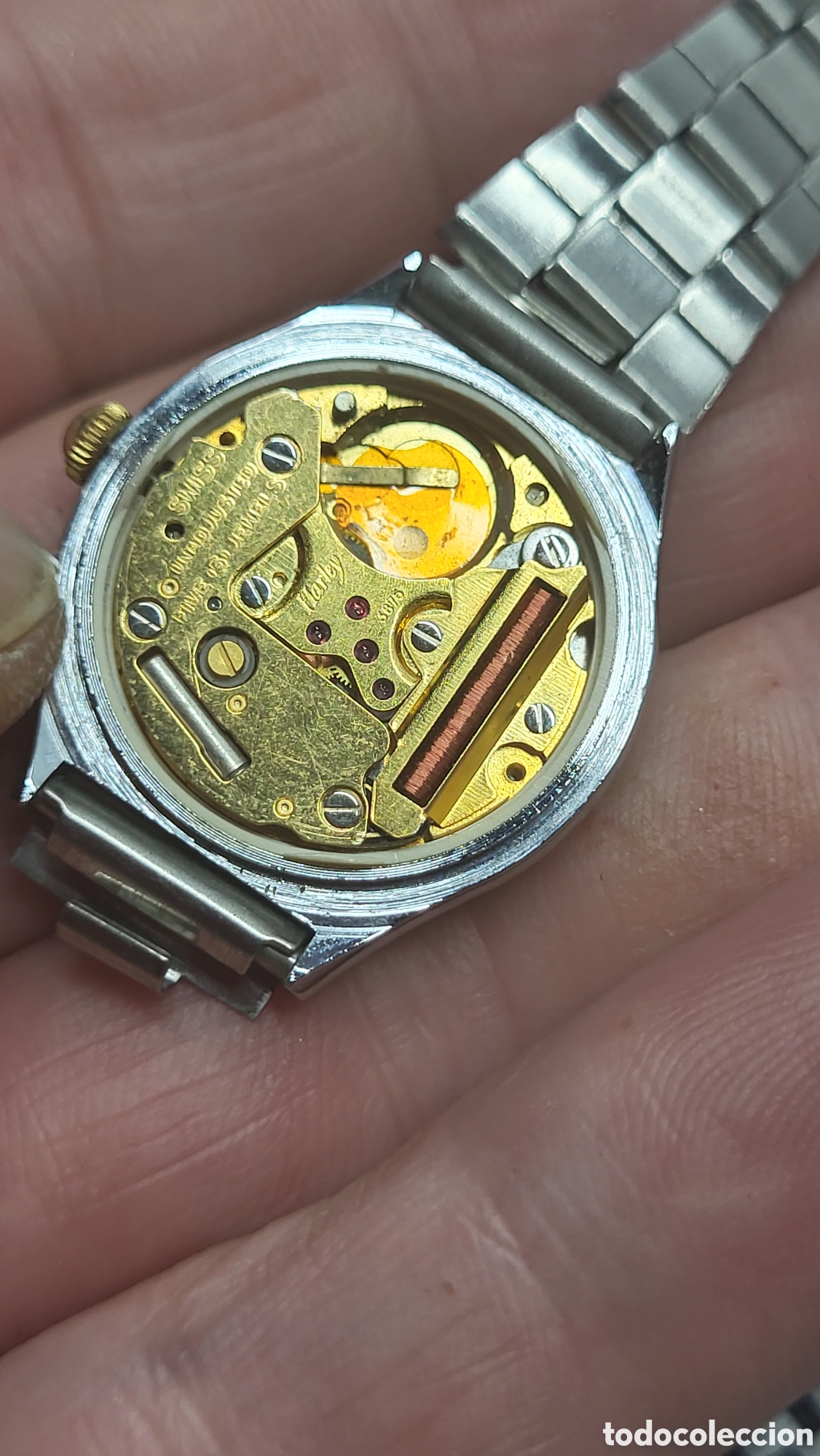 Vintage: Reloj pulsera quartz Se&ntilde;or - Foto 2