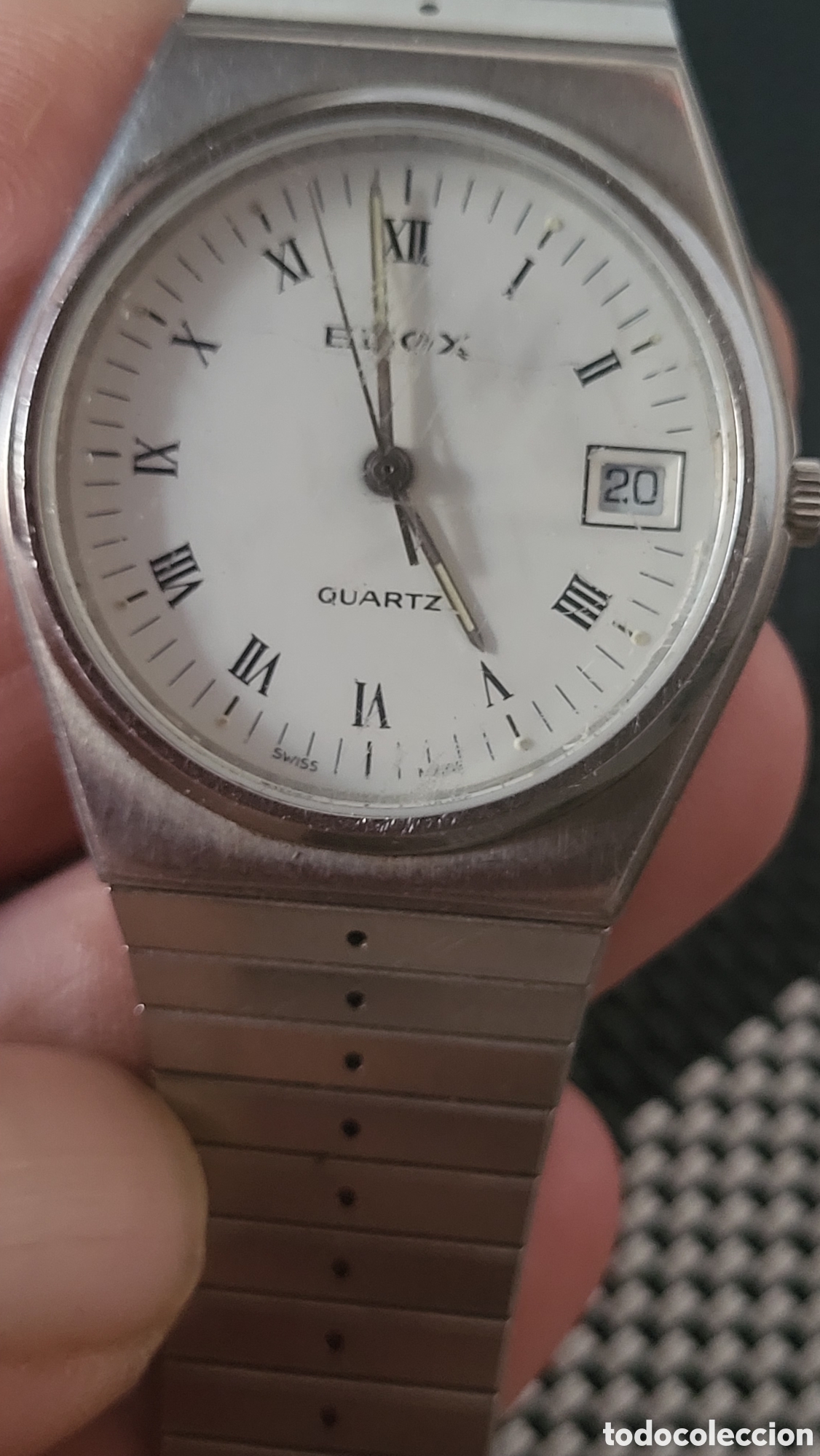 Vintage: Reloj pulsera quartz Edox