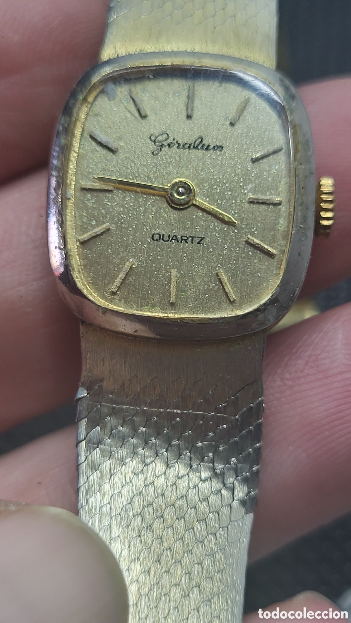 Vintage: Reloj pulsera quartz Se&ntilde;ora - Foto 2