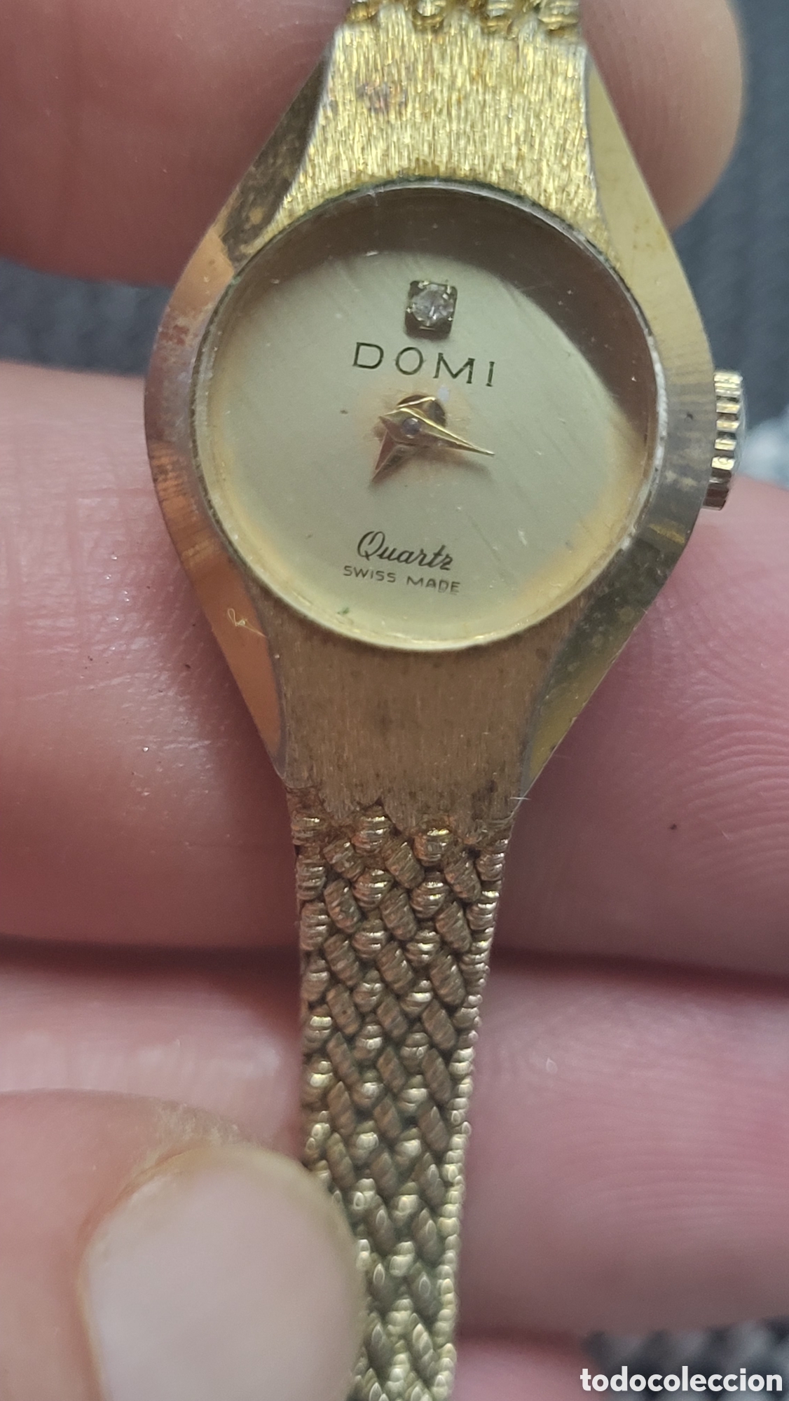 Vintage: Reloj pulsera quartz Se&ntilde;ora Domi