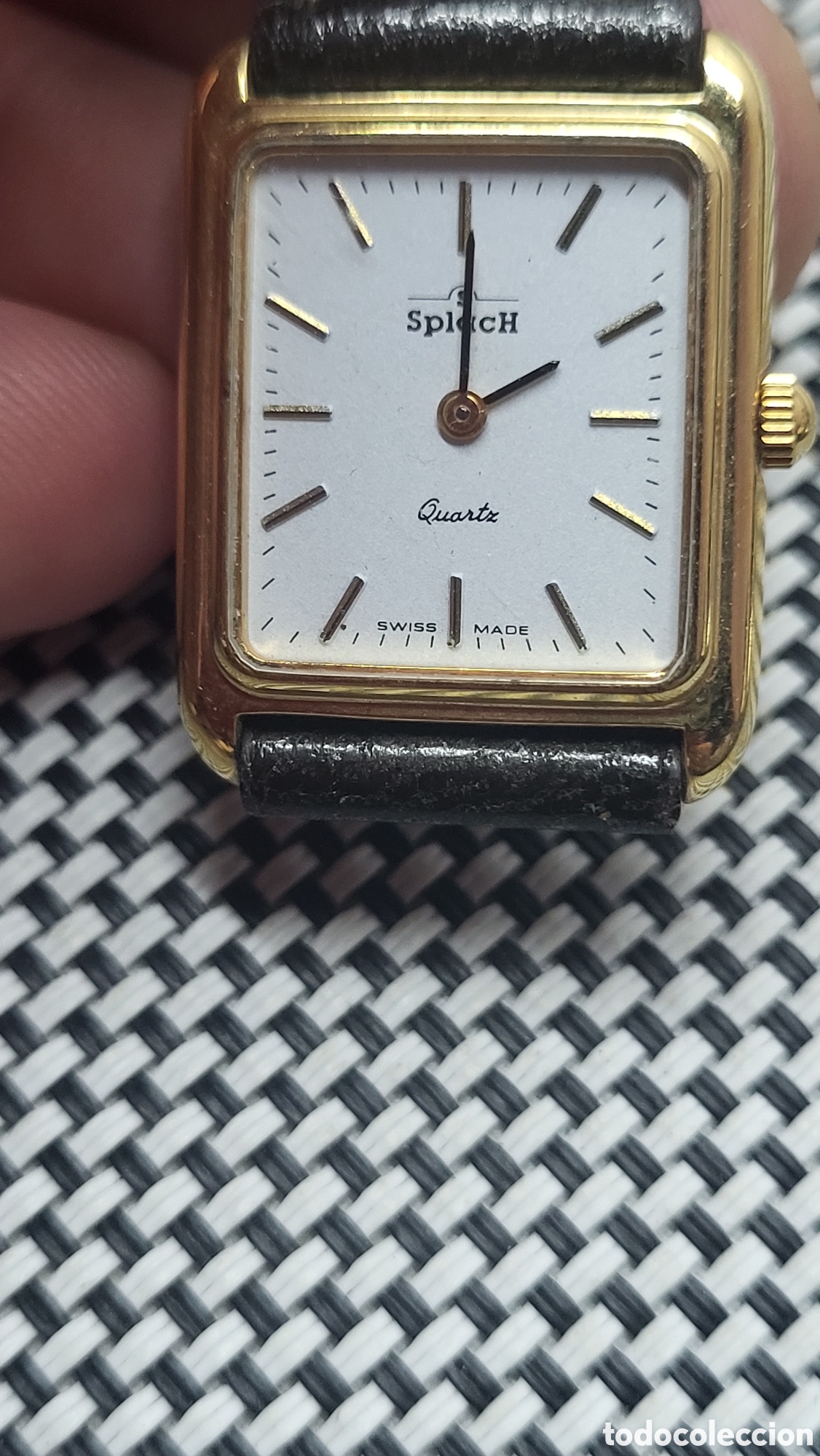 Vintage: Reloj pulsera quartz Se&ntilde;ora Splach