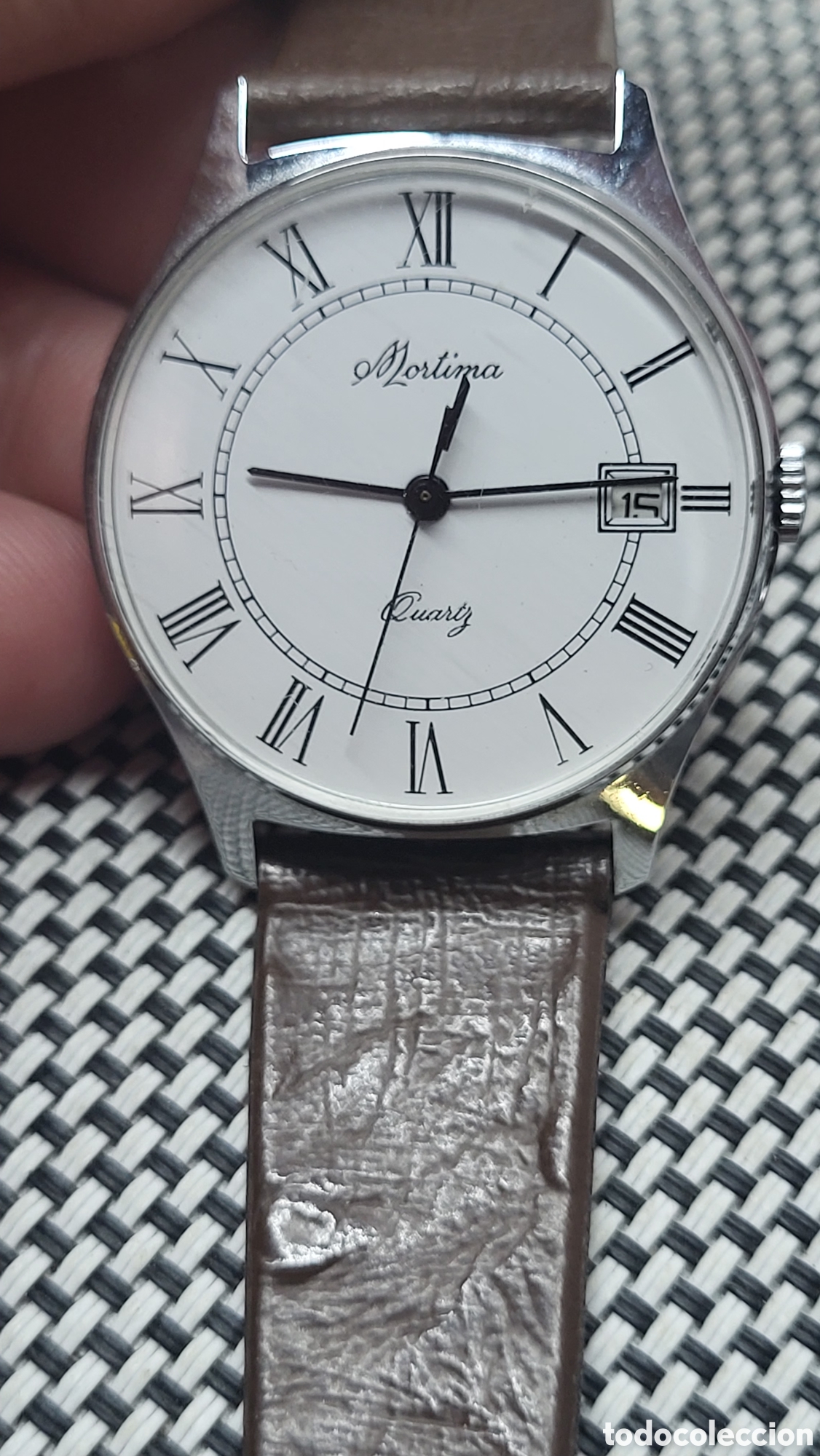 Vintage: Reloj pulsera quartz Mortima