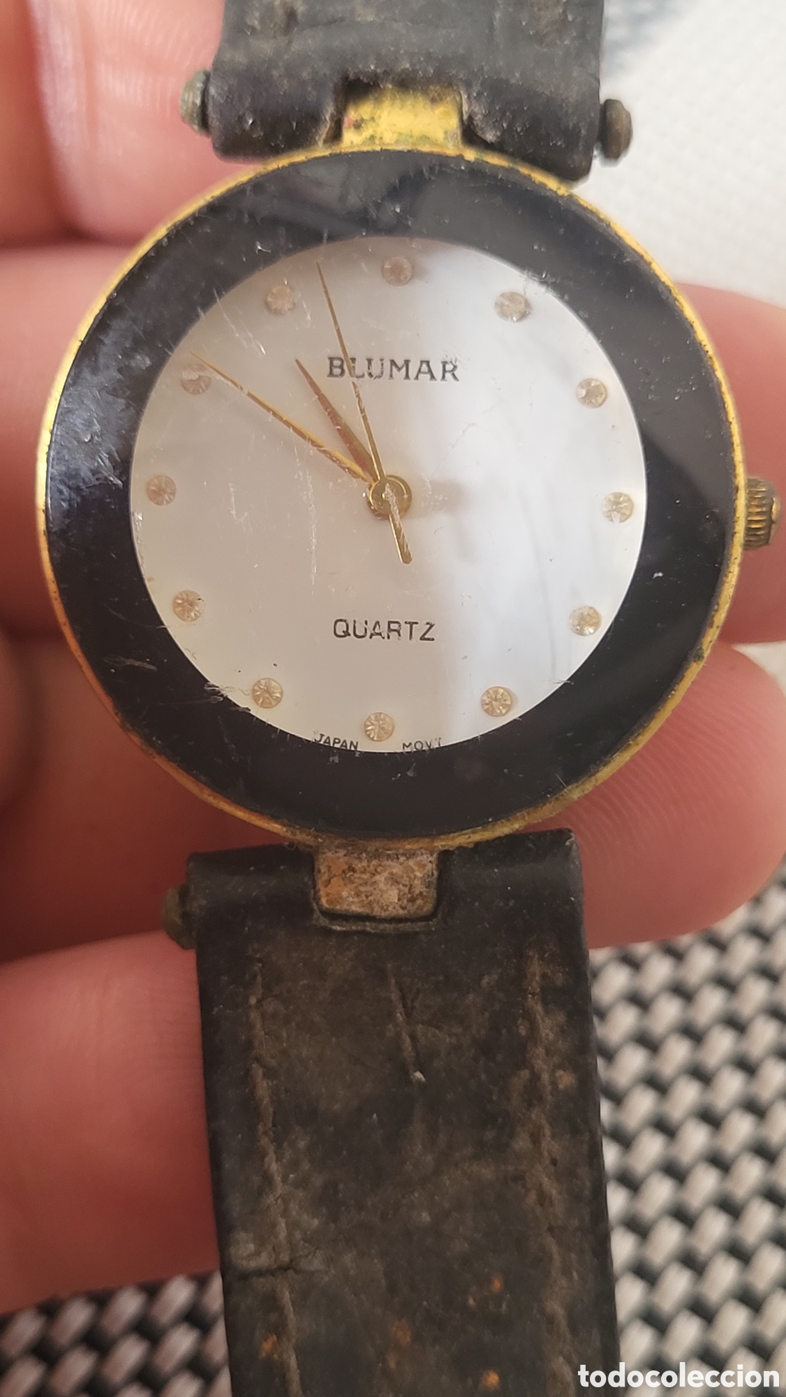 Vintage: Reloj pulsera quartz Se&ntilde;ora Blumar