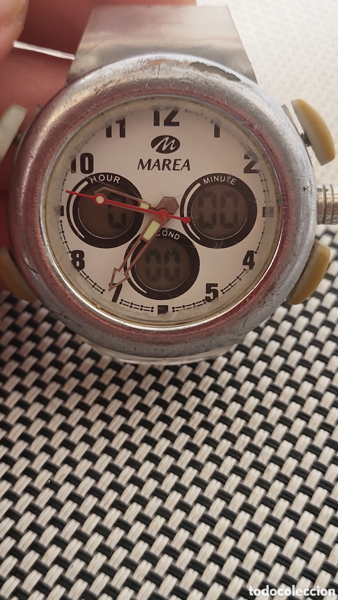 Vintage: Reloj pulsera cronograph Marea