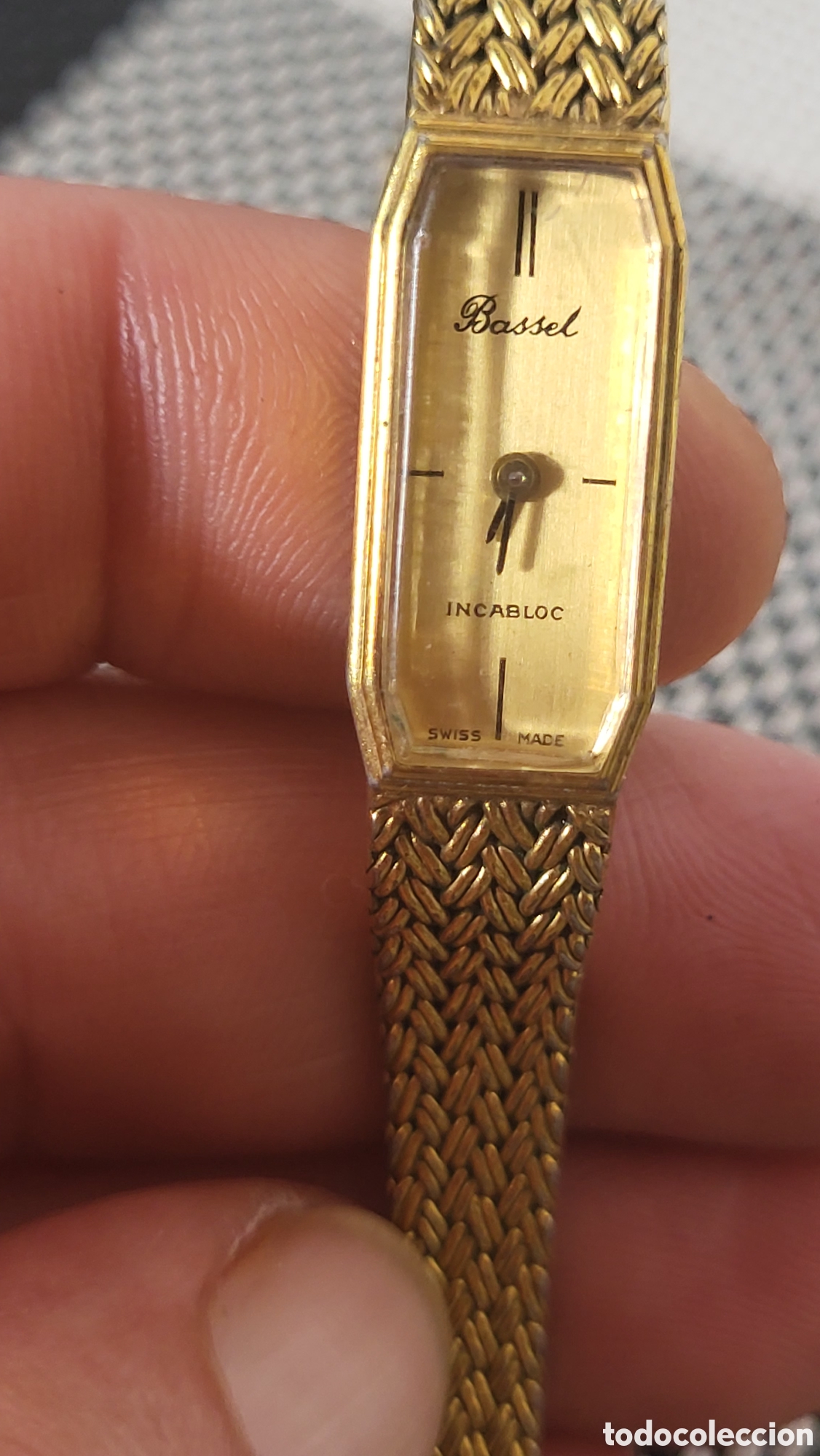 Vintage: Reloj pulsera quartz Se&ntilde;ora Bassel