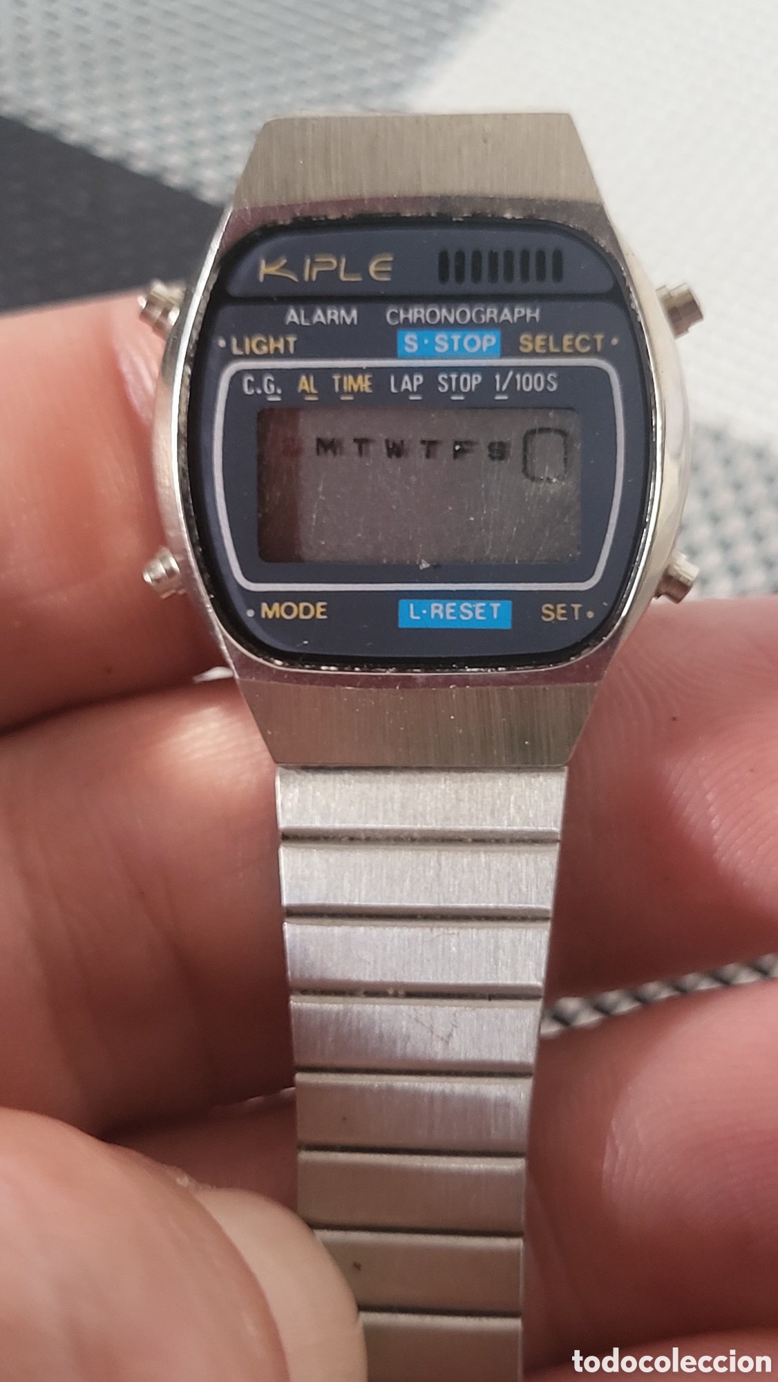 Vintage: Reloj pulsera digital