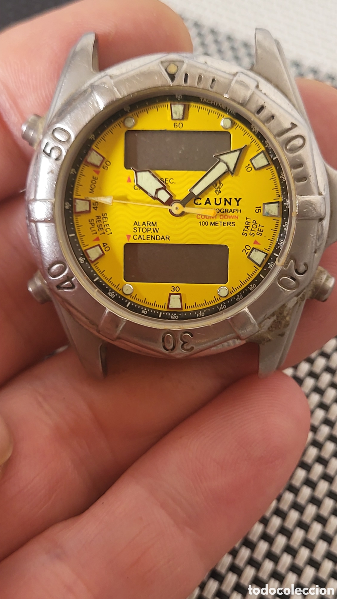 Vintage: Reloj pulsera cronograph Cauny