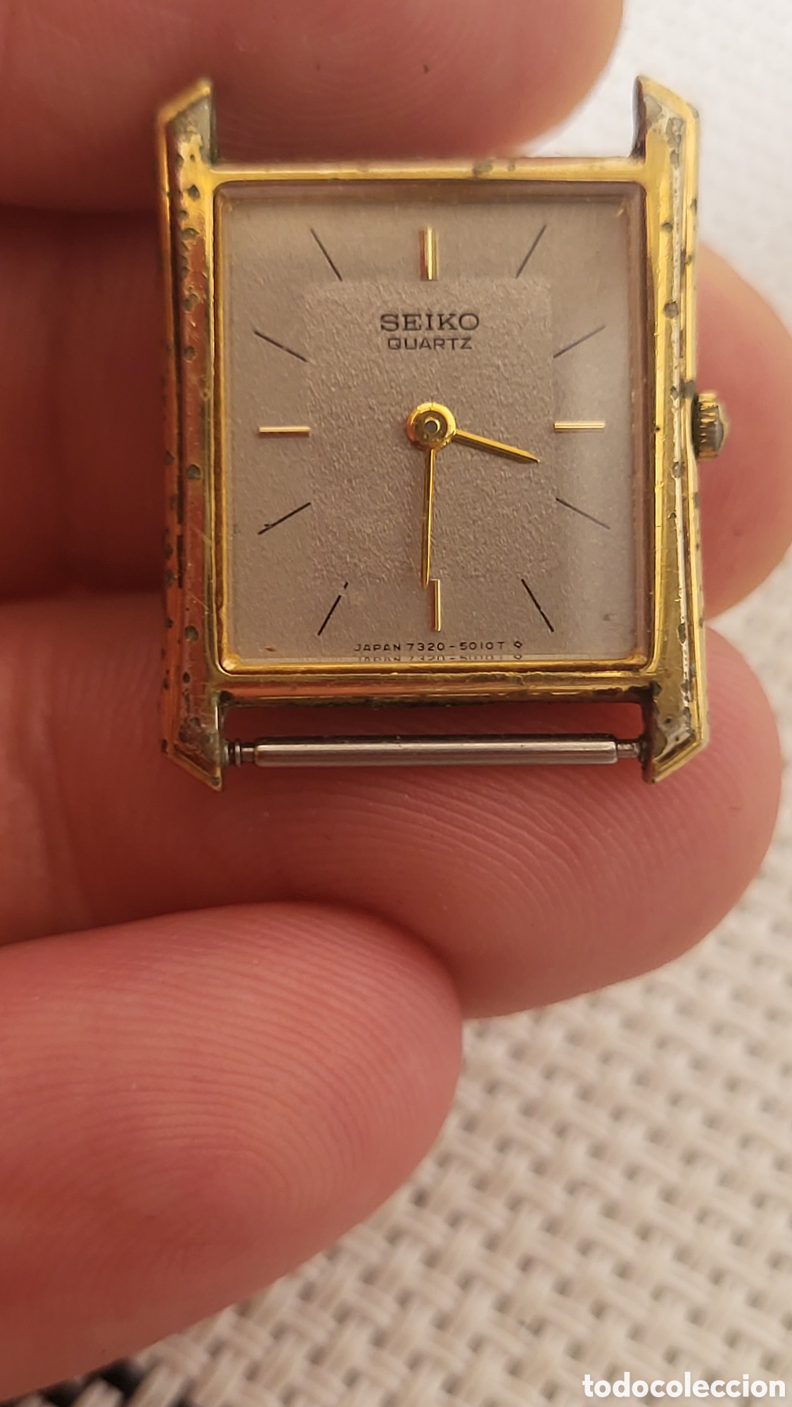 Vintage: Reloj pulsera quartz Se&ntilde;ora Seiko