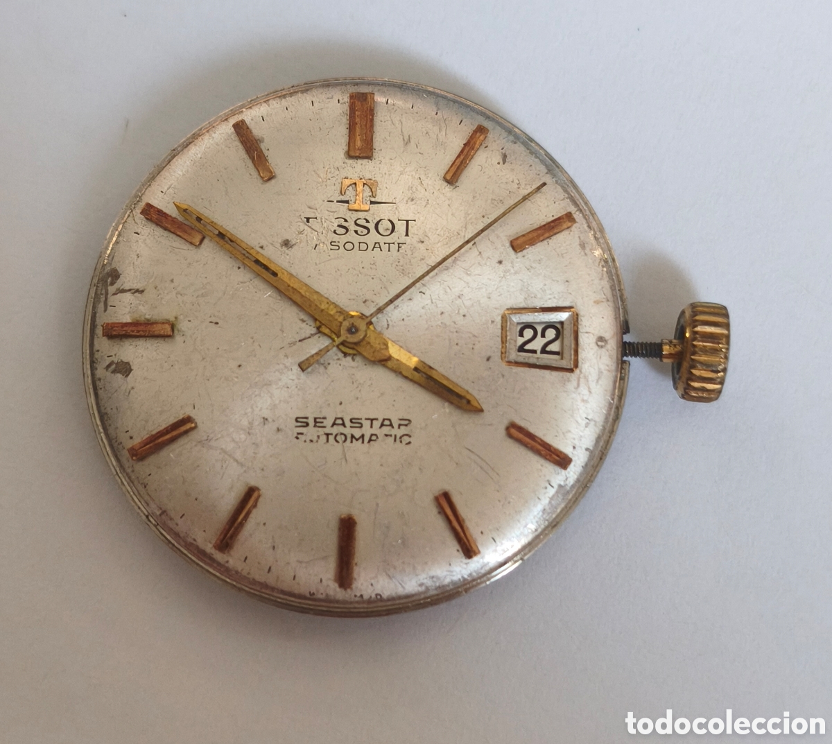 Vintage: Movimiento Tissot 784 para donante o reparar, no funciona.