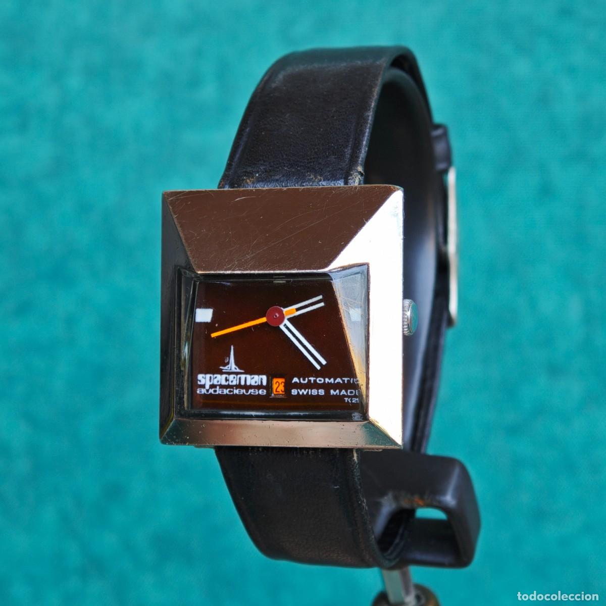 Vintage: SPACEMAN Audacieuse reloj automatico vintage 1780/83 montre orologio watch swiss