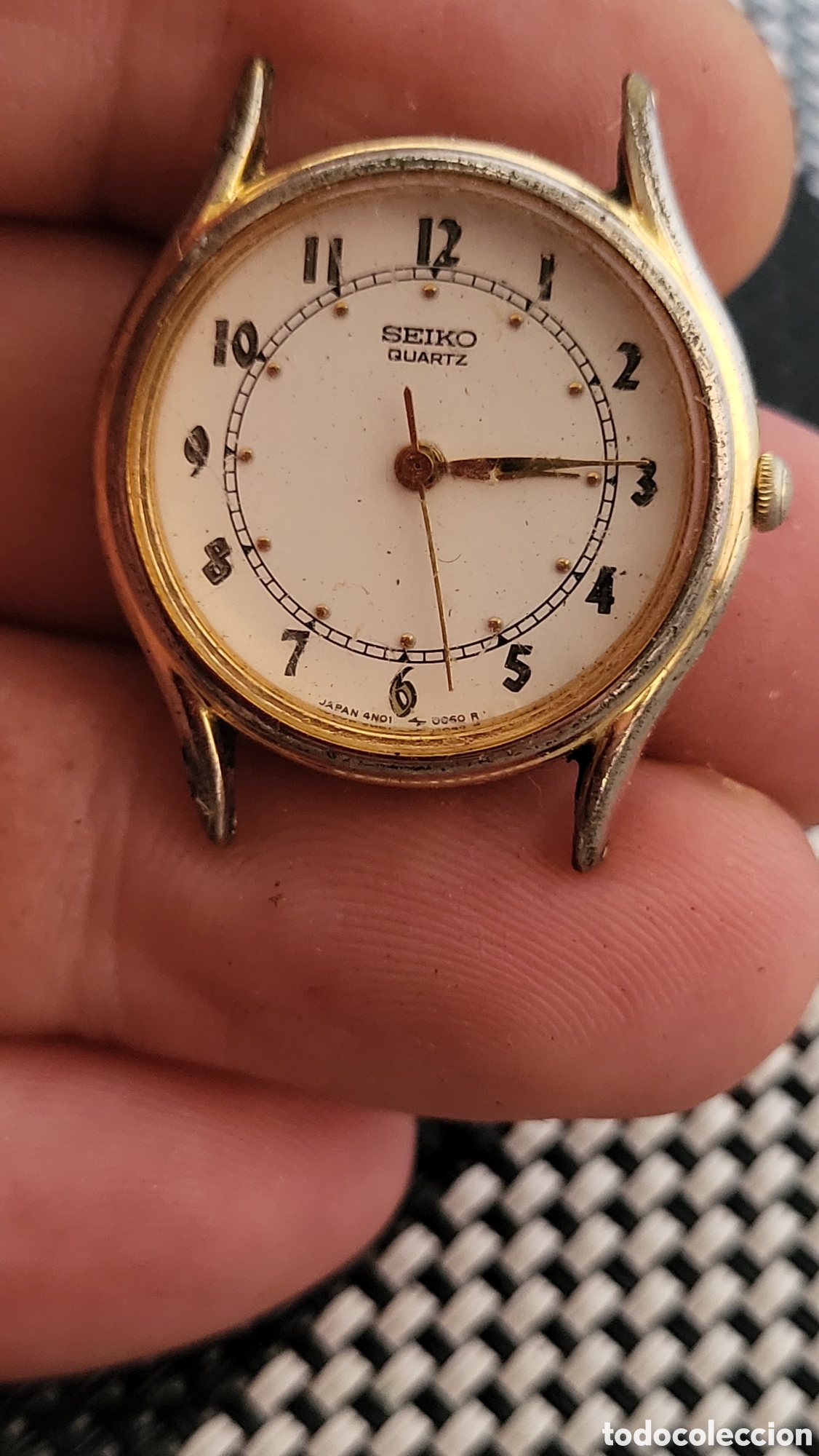 Vintage: Reloj pulsera quartz Se&ntilde;ora Seiko