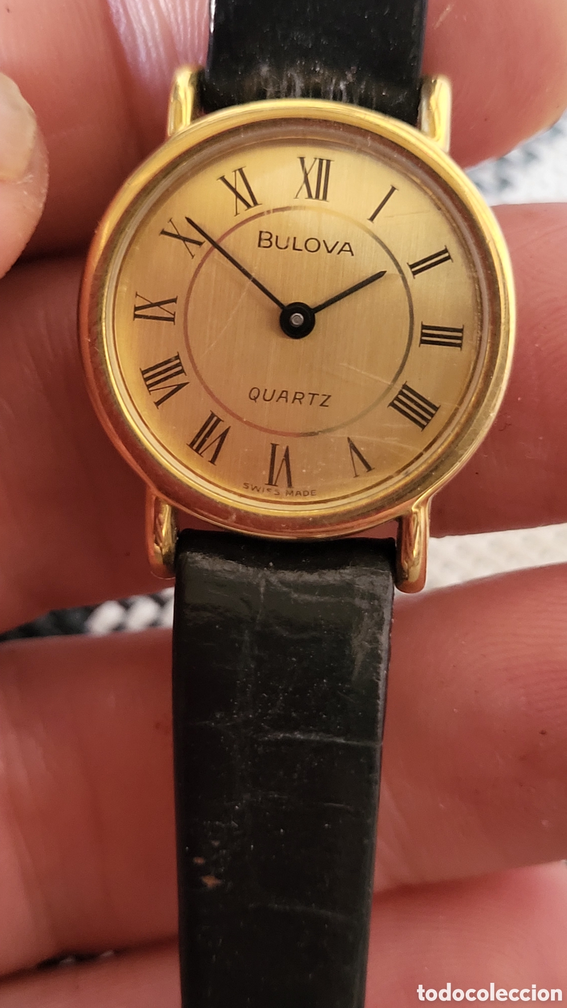 Vintage: Reloj pulsera quartz Se&ntilde;ora Bulova