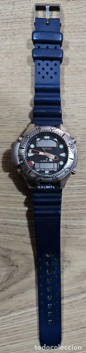 Vintage: Reloj Citizen Aqualand Promaster Buceo