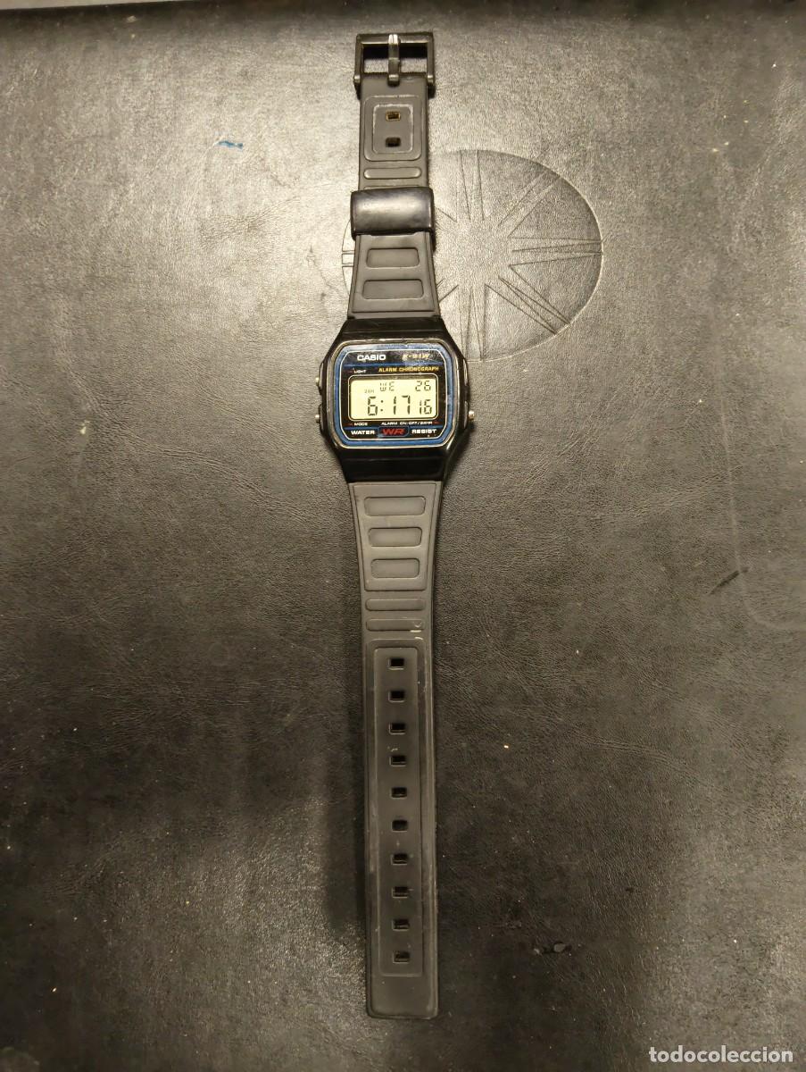 Vintage: RETRO VINTAGE A&Ntilde;OS 70 - RELOJ DE PULSERA CUARZO LIQUIDO DIGITAL - CASIO F-91W - FUNCIONANDO