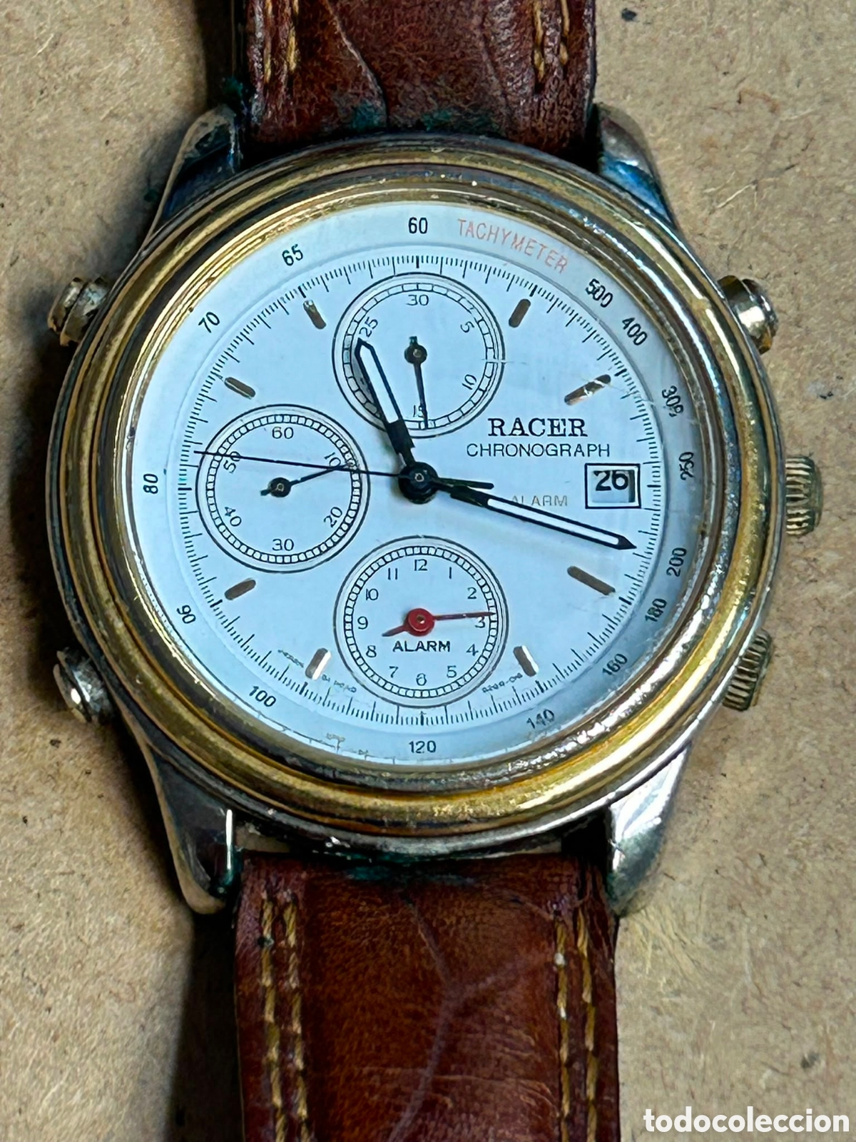 Vintage: Reloj Racer cron&oacute;grafo a&ntilde;os 90 funcionando