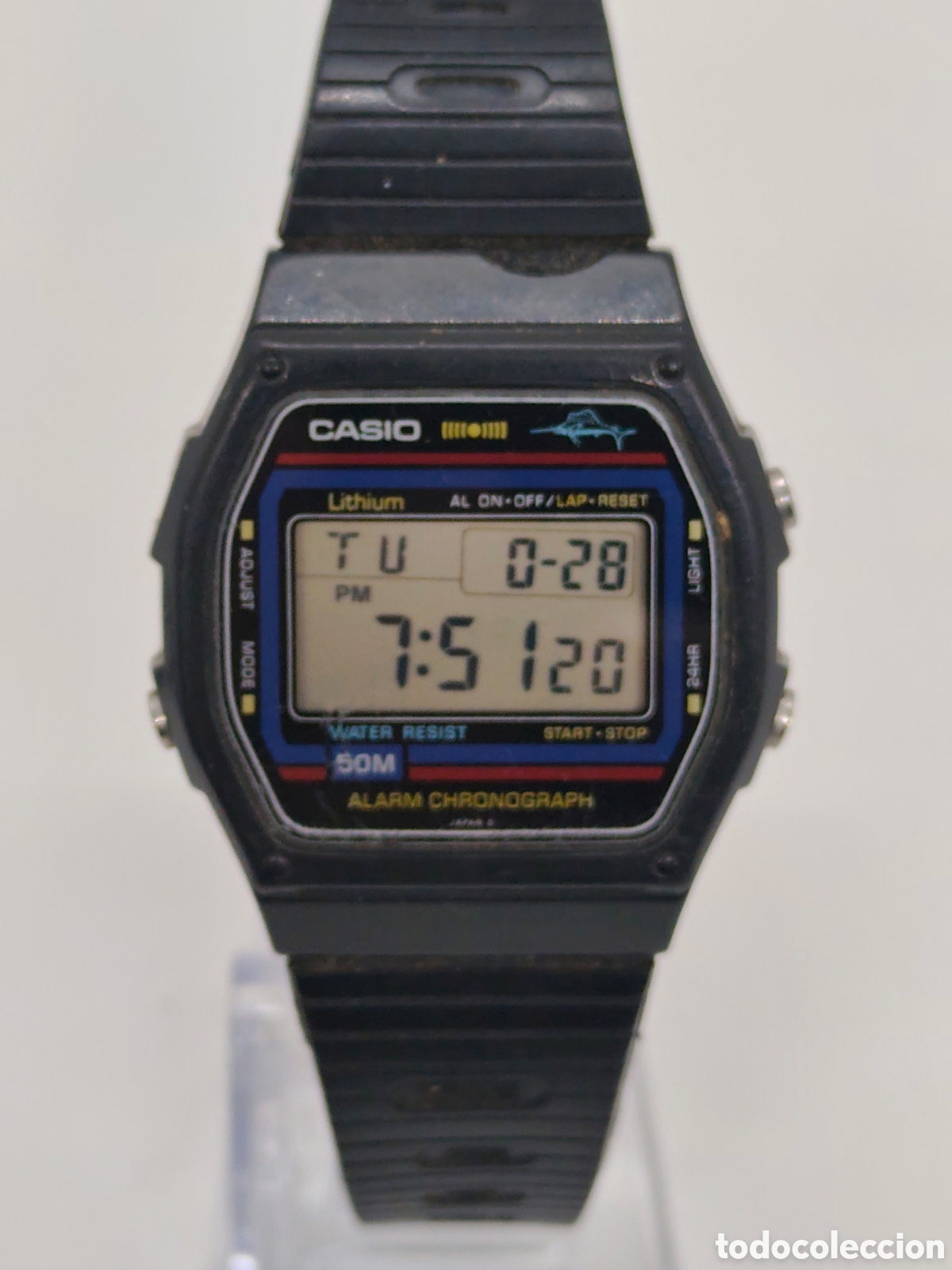 Vintage: Reloj Casio Marlin 1989 .50m 248 w 24 muy buscado