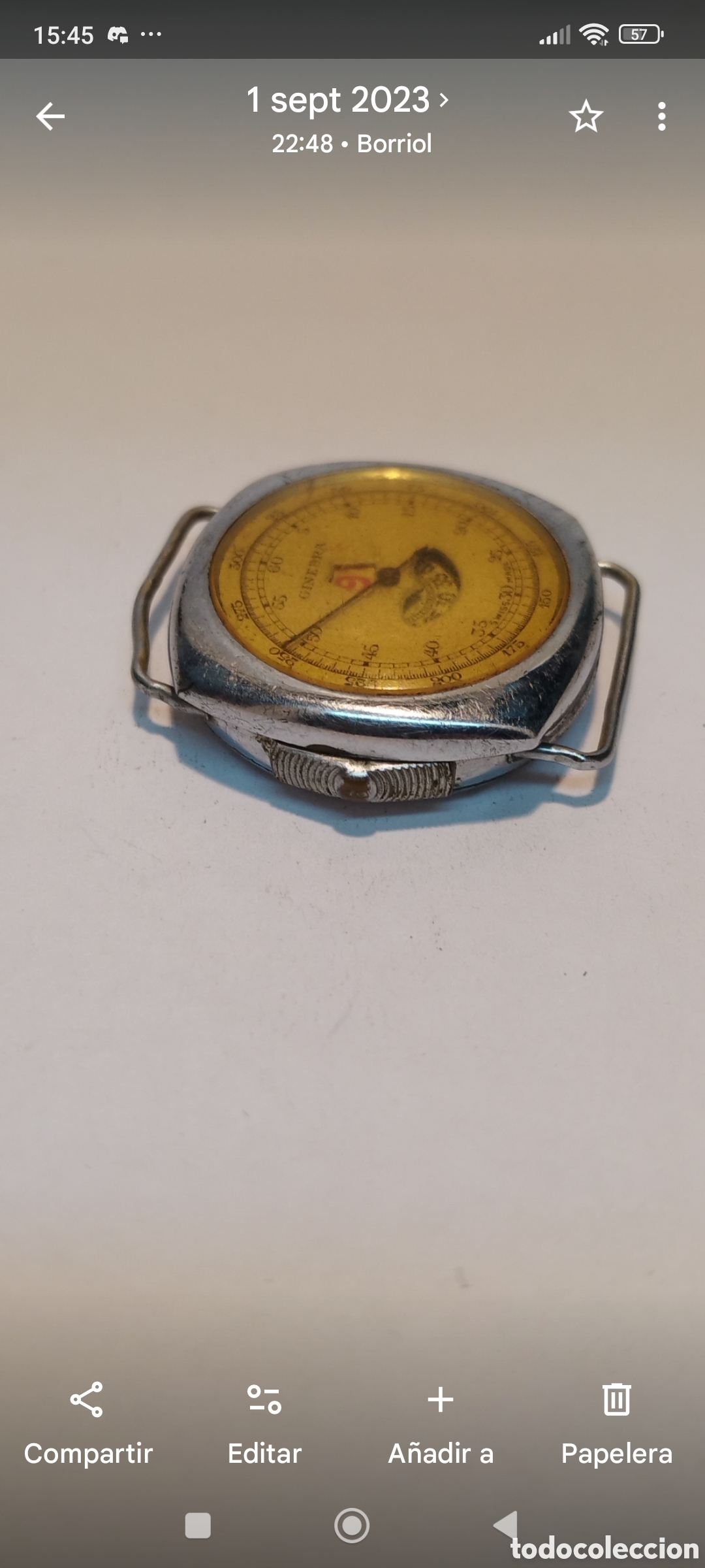 Vintage: Reloj Jump Hour Ginebra Vintage (Suiza)