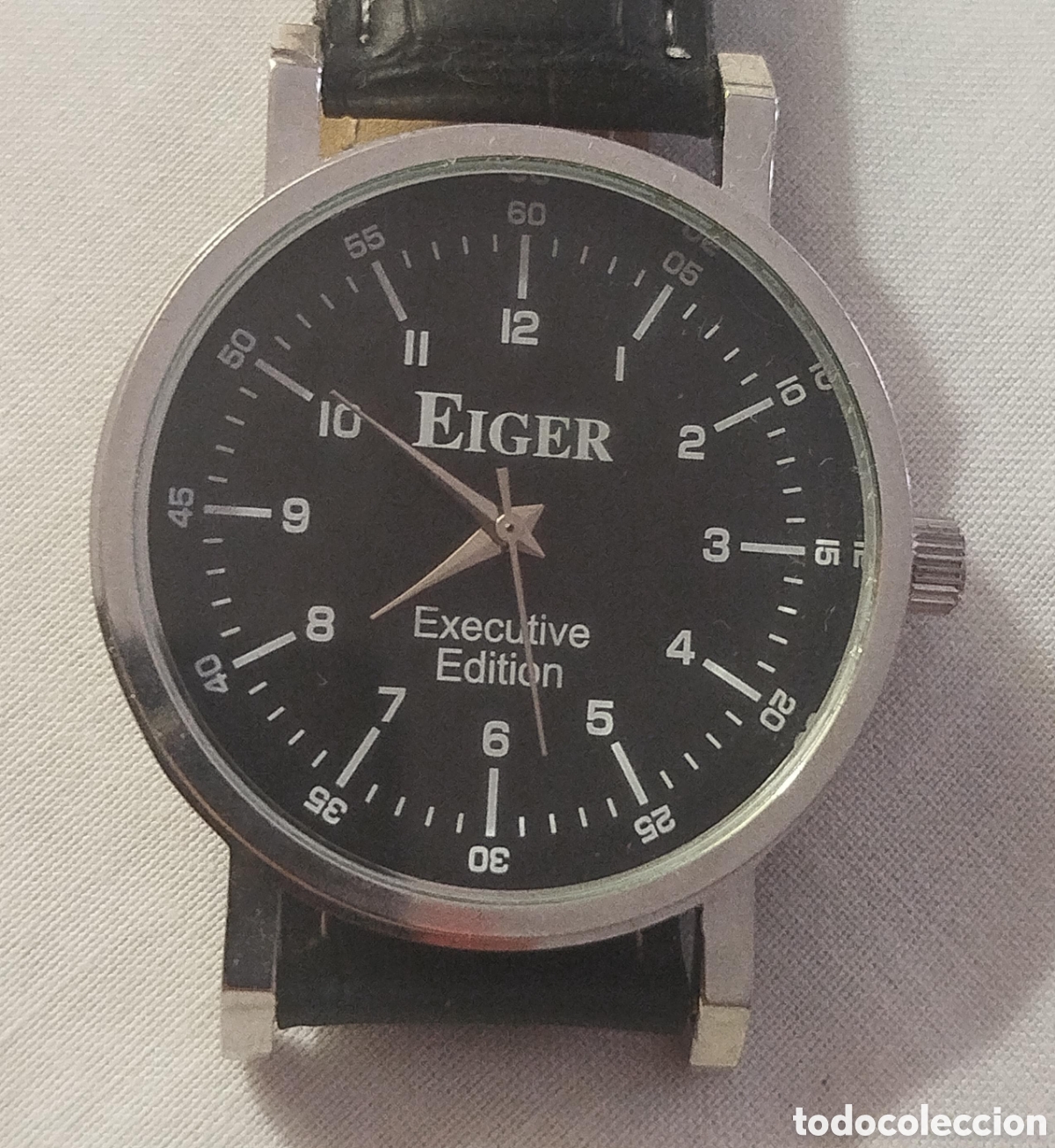 Vintage: Reloj Eiger Executive Edition - Estilo Aviador - Correa Cuero