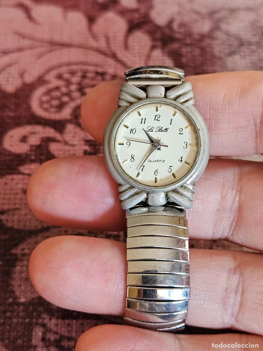 Vintage: Reloj De Pulsera Anal&oacute;gico Para Mujer De La Marca La Belle Quartz.