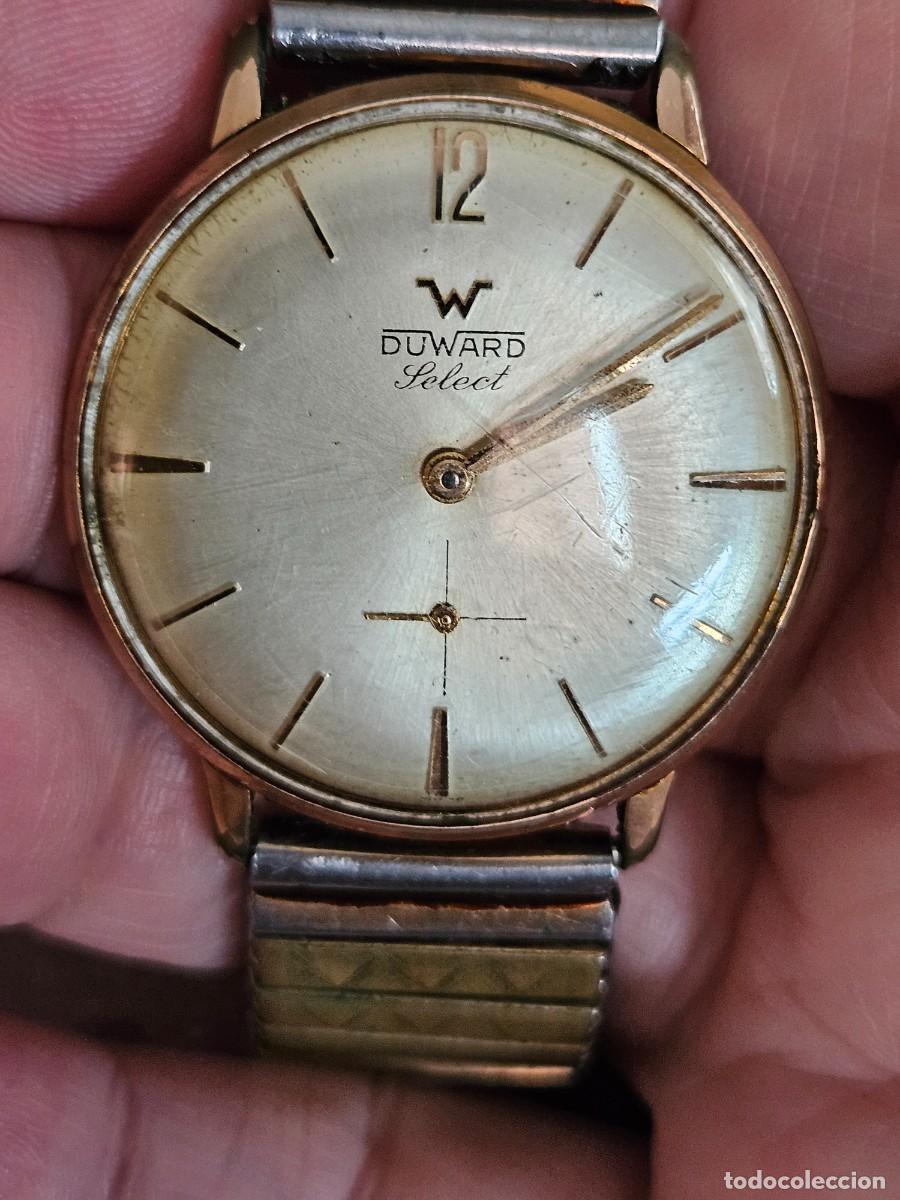 Vintage: Reloj De Pulsera Mec&aacute;nico Vintage De La Marca Duward Exactamente El Modelo Select. A&ntilde;os 50.