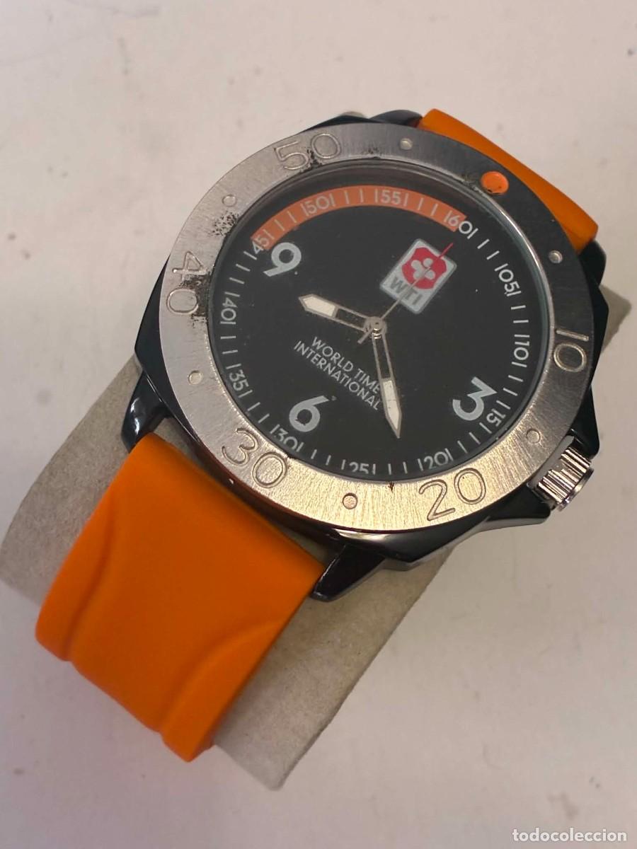 Vintage: WTI reloj grande tipo militar 44 mm