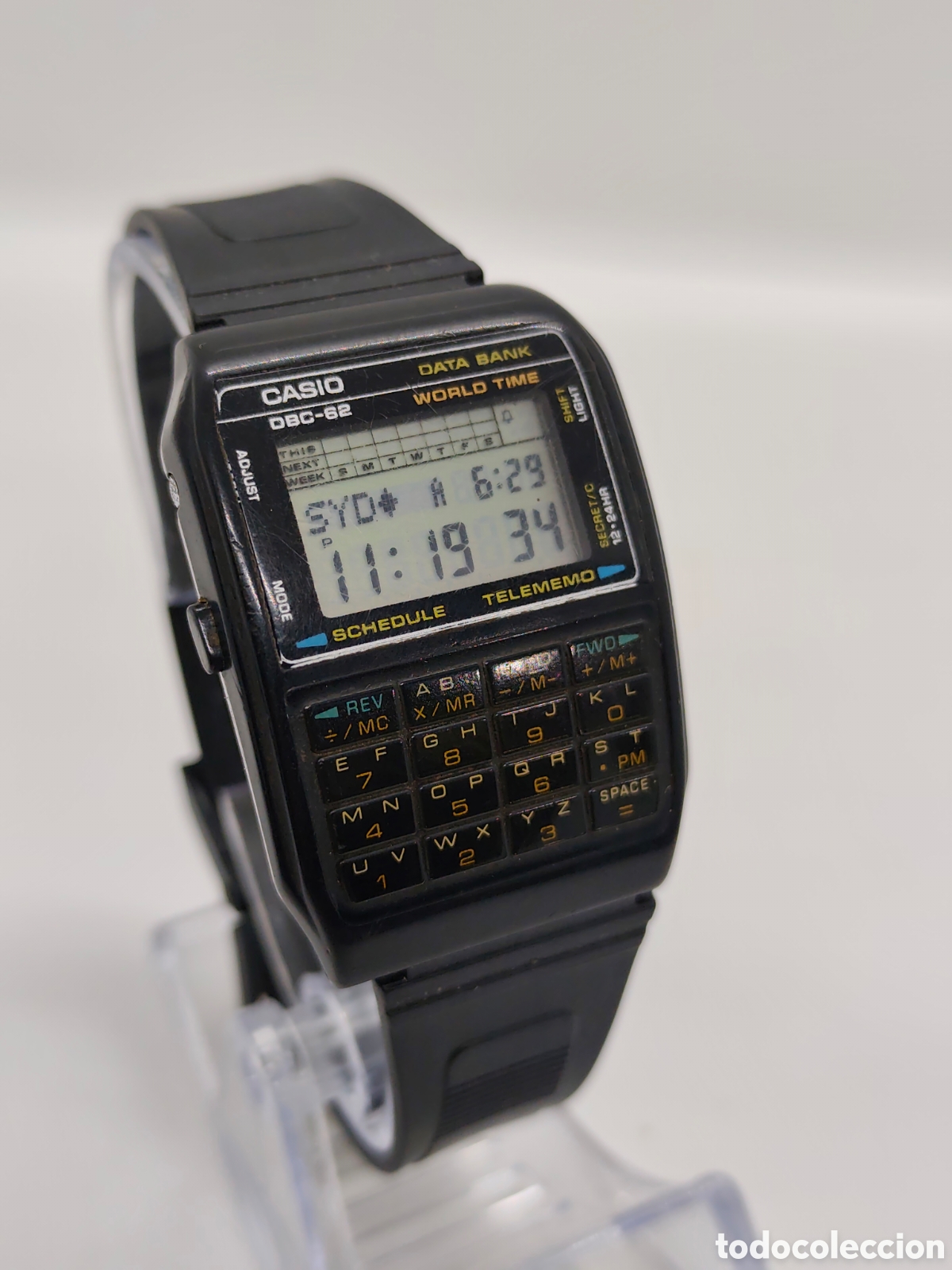 Vintage: Reloj Casio Data Banc Calculadora 676 DBC 610
