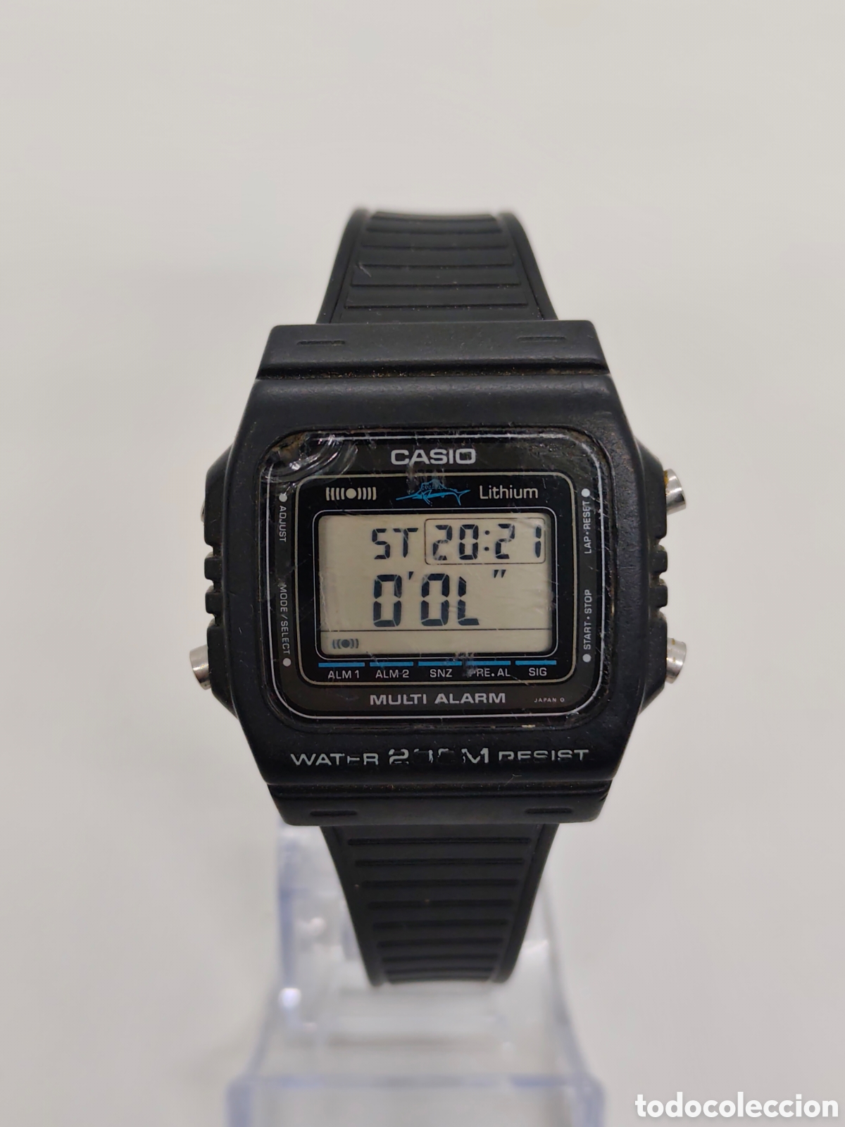 Vintage: Reloj Casio Marlin 181 DW 200 muy buscado tiene fallo en los n&uacute;meros