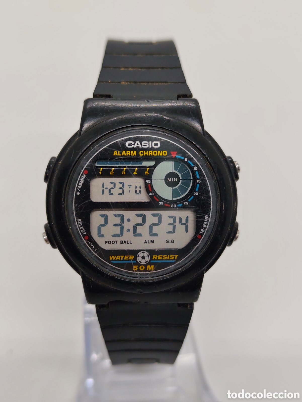 Vintage: Reloj Casio Football Timer 834 TRW 10