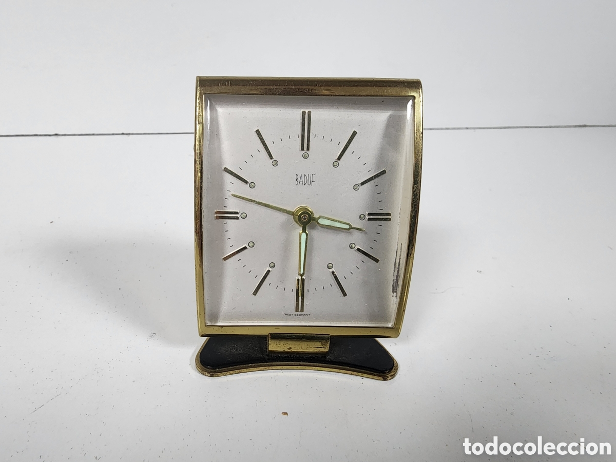 Vintage: Reloj despertador baduf