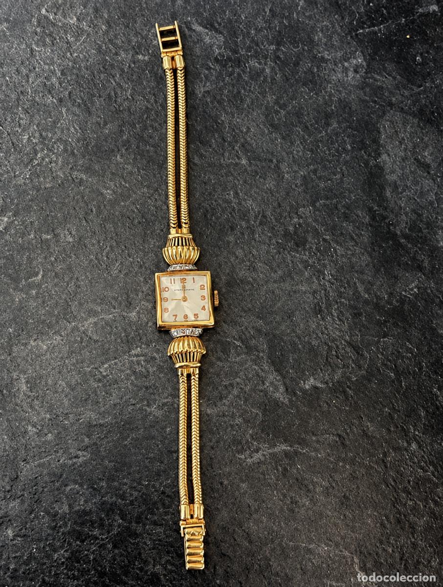 Vintage: Reloj Joya Universal Gen&egrave;ve Oro - Foto 2