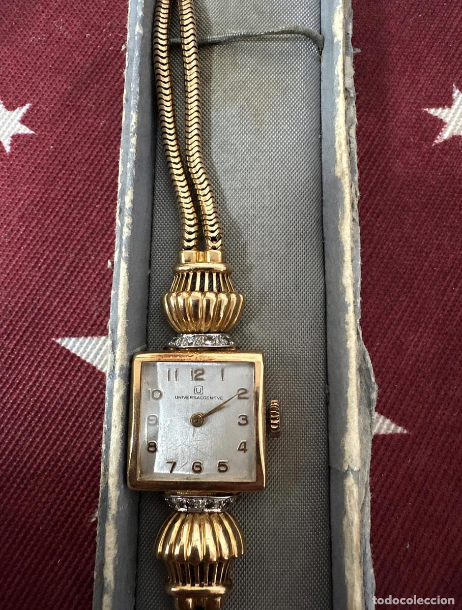 Vintage: Reloj Joya Universal Gen&egrave;ve Oro - Foto 11