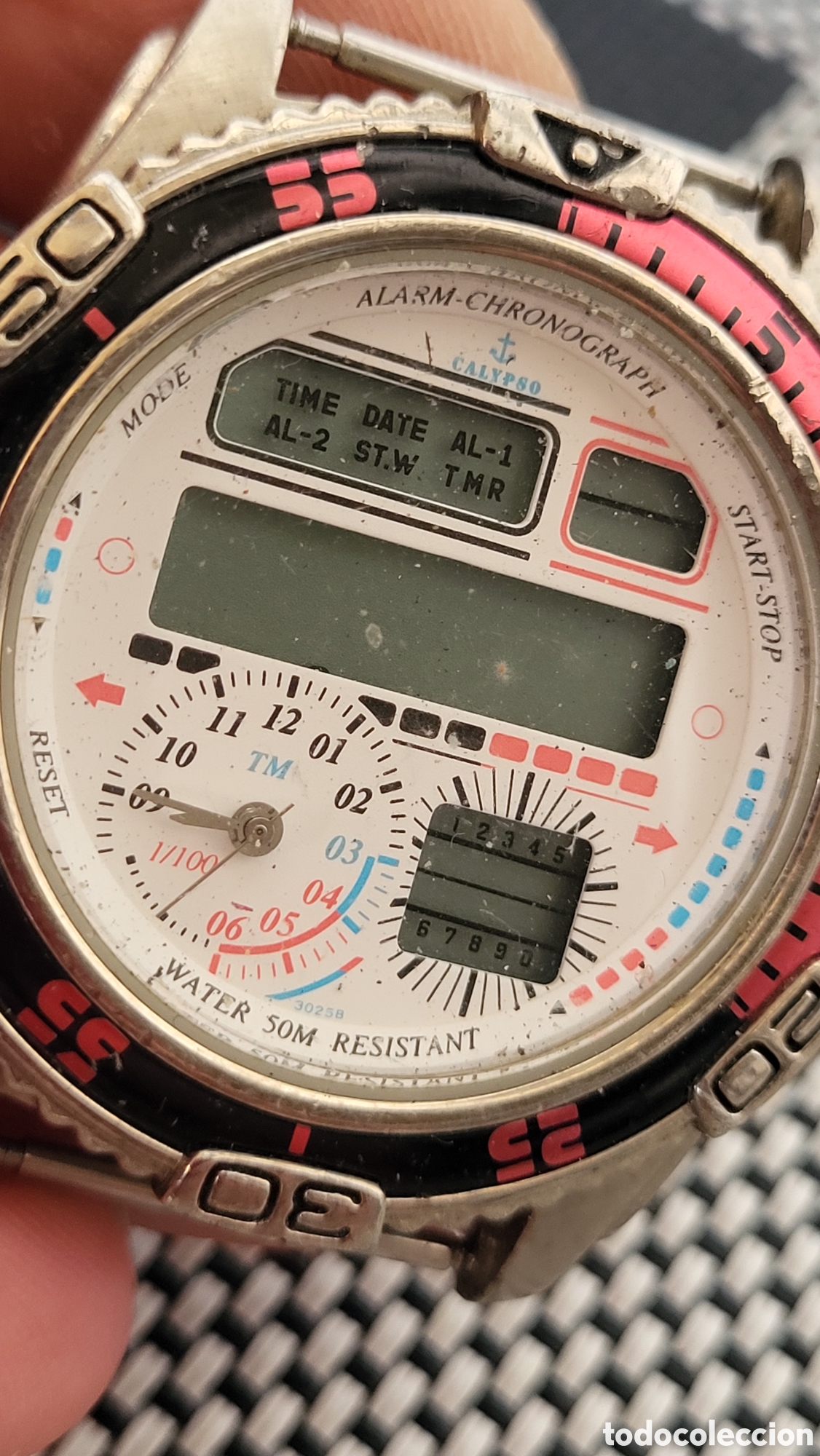Vintage: Reloj pulsera digital - Foto 2