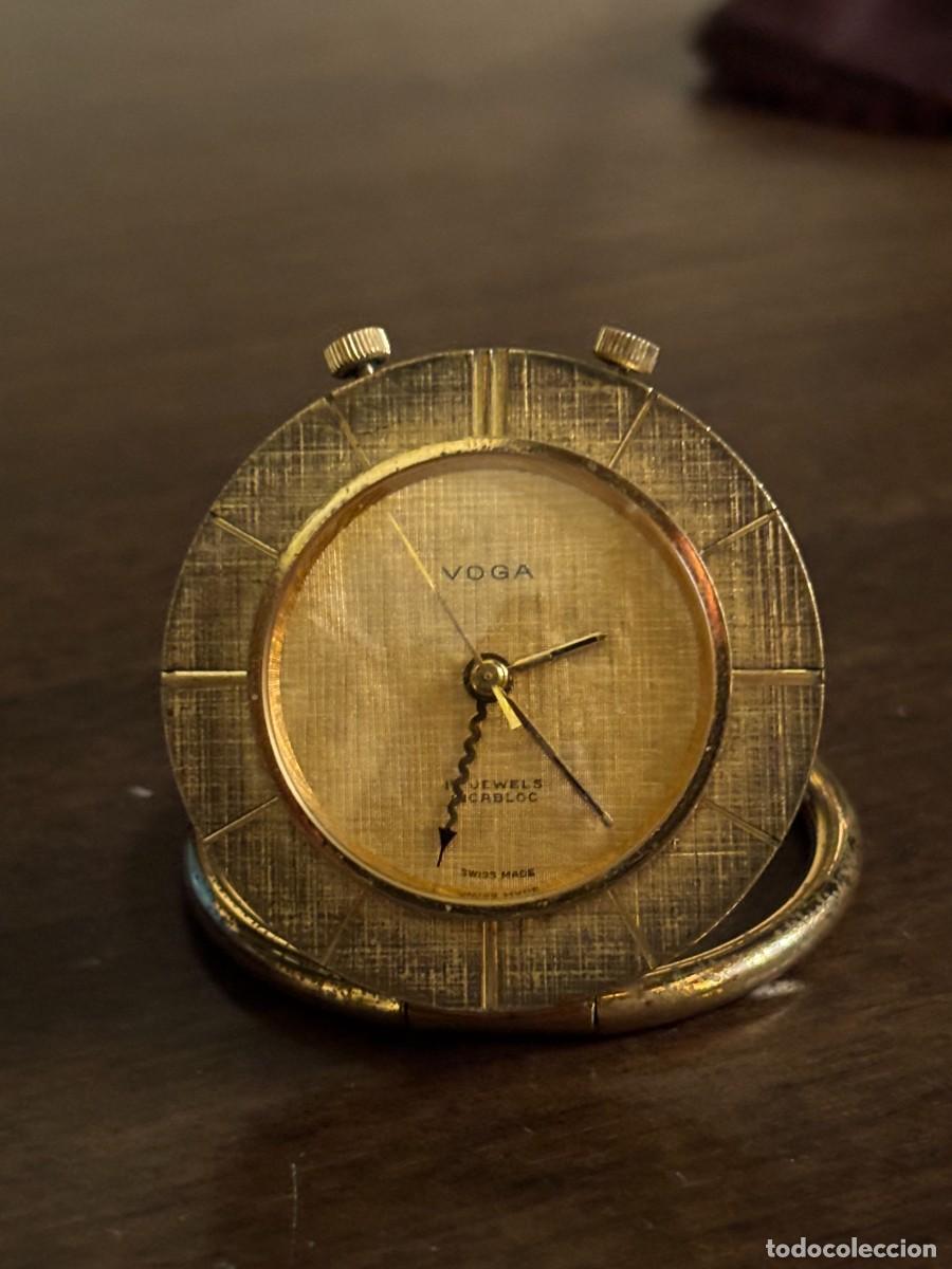 Vintage: Reloj suizo VOGA vintage dorado Swiss Made - A&ntilde;os 60 -70