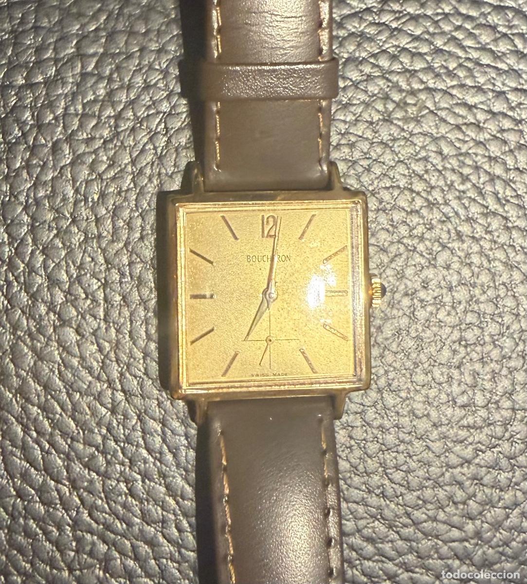 Vintage: Reloj Boucheron plaqu&eacute; oro. Muy buen estado.