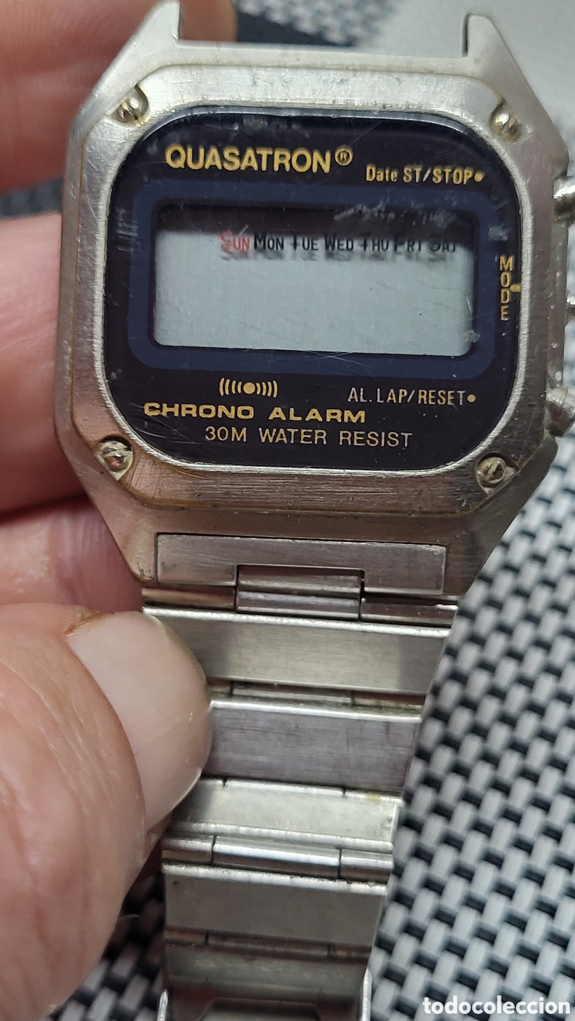 Vintage: Reloj pulsera digital Quasatron
