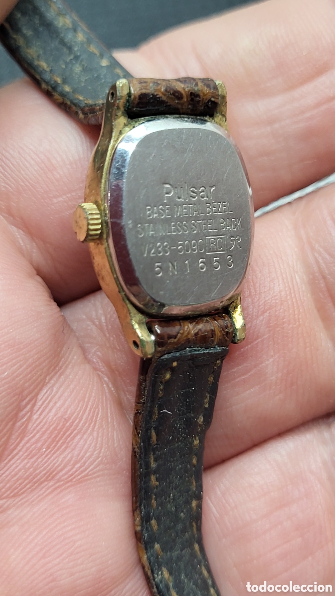 Vintage: Reloj pulsera quartz Se&ntilde;ora - Foto 2