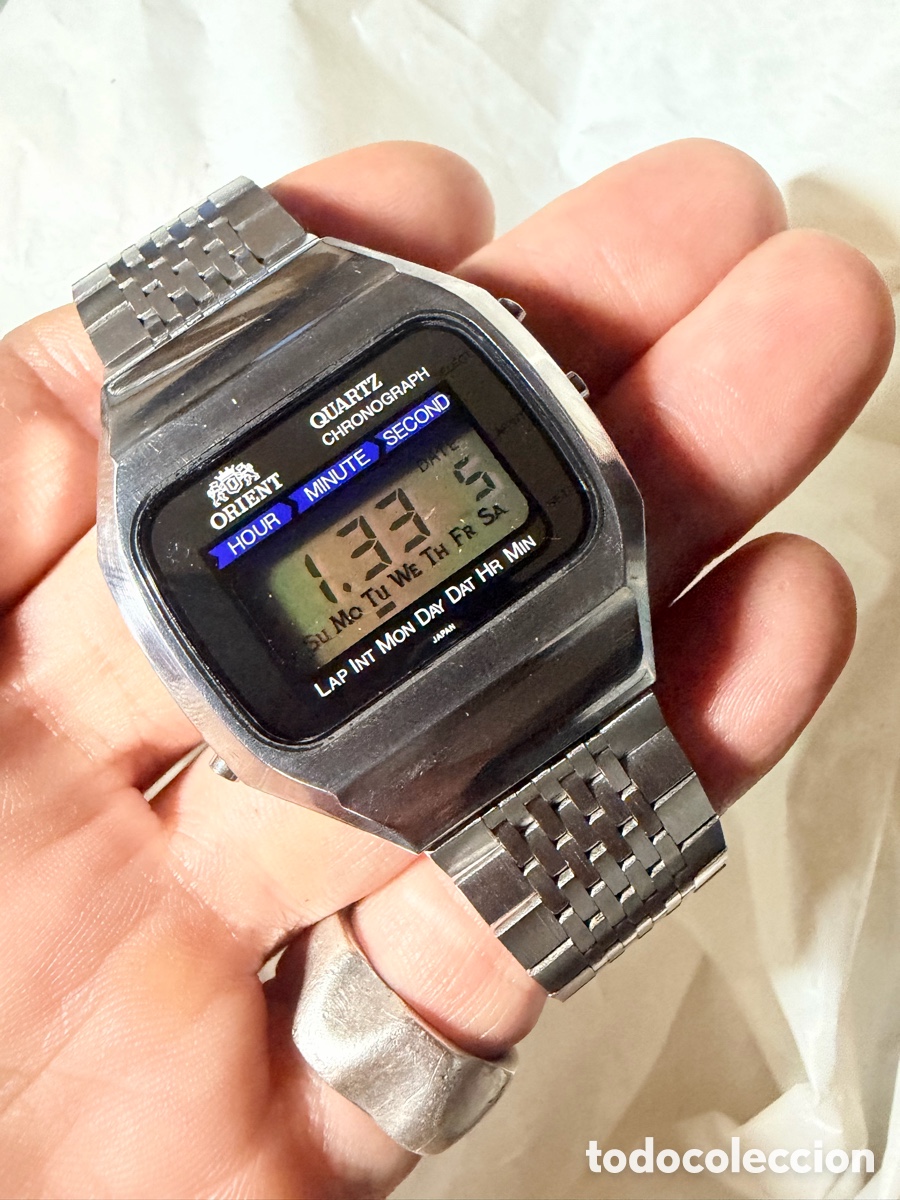 Vintage: Reloj orient digital 1970