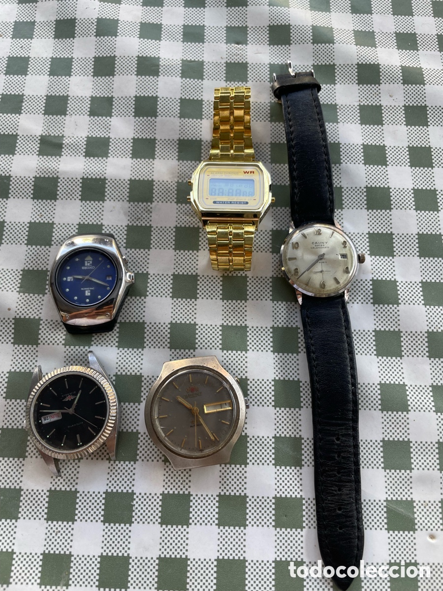 Vintage: Lote 5 Relojes Vintage: Seiko, Cauny orient