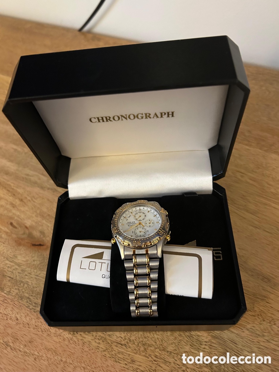 Vintage: Reloj lotus chronograph