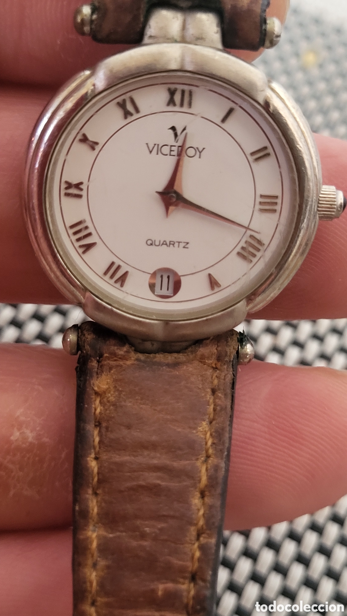 Vintage: Reloj pulsera quartz Se&ntilde;ora Viceroy