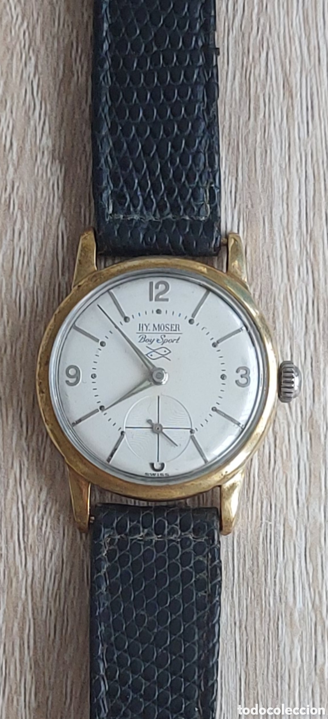 Vintage Uhren: HY.MOSER montre homme vintage mixte