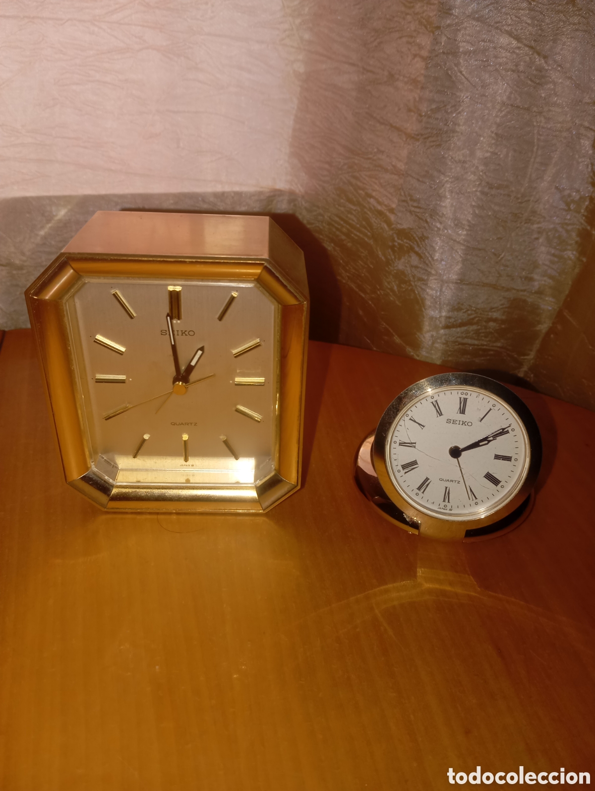 Vintage: Seiko relojes sobremesa leer descripci&oacute;n