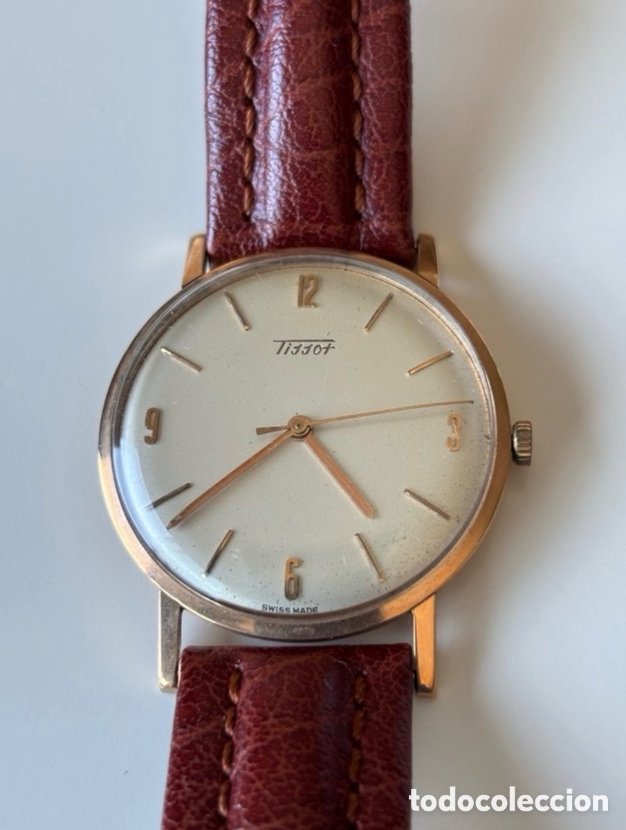 Vintage: Reloj Tissot oro macizo 18k (750)