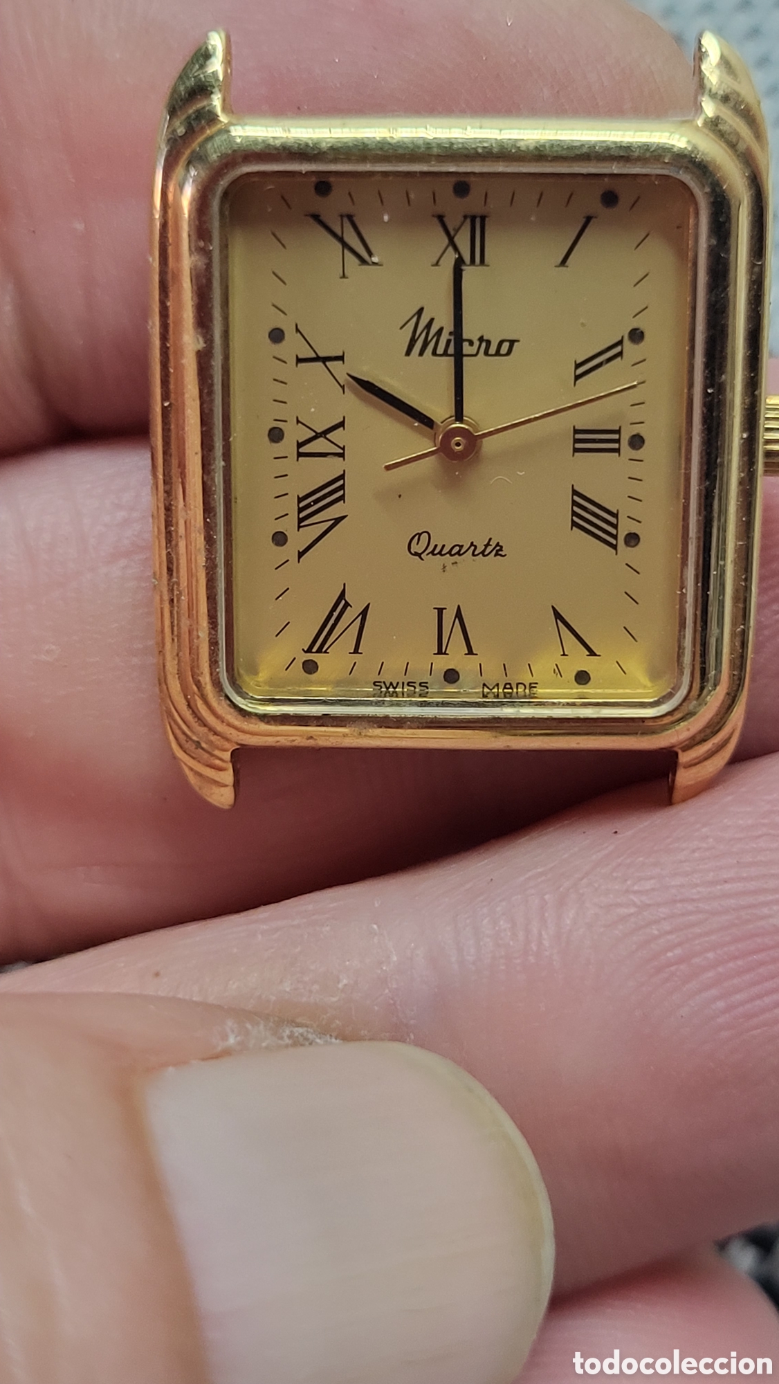 Vintage: Reloj pulsera quartz Se&ntilde;ora Micra