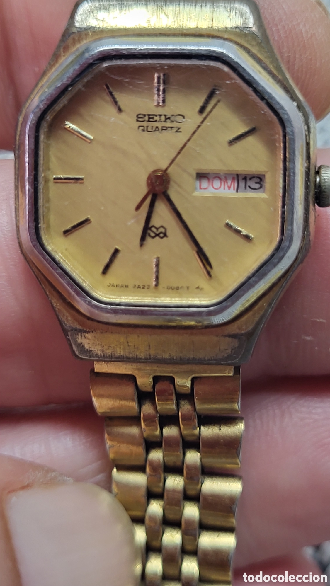 Vintage: Reloj pulsera quartz Se&ntilde;ora Seiko
