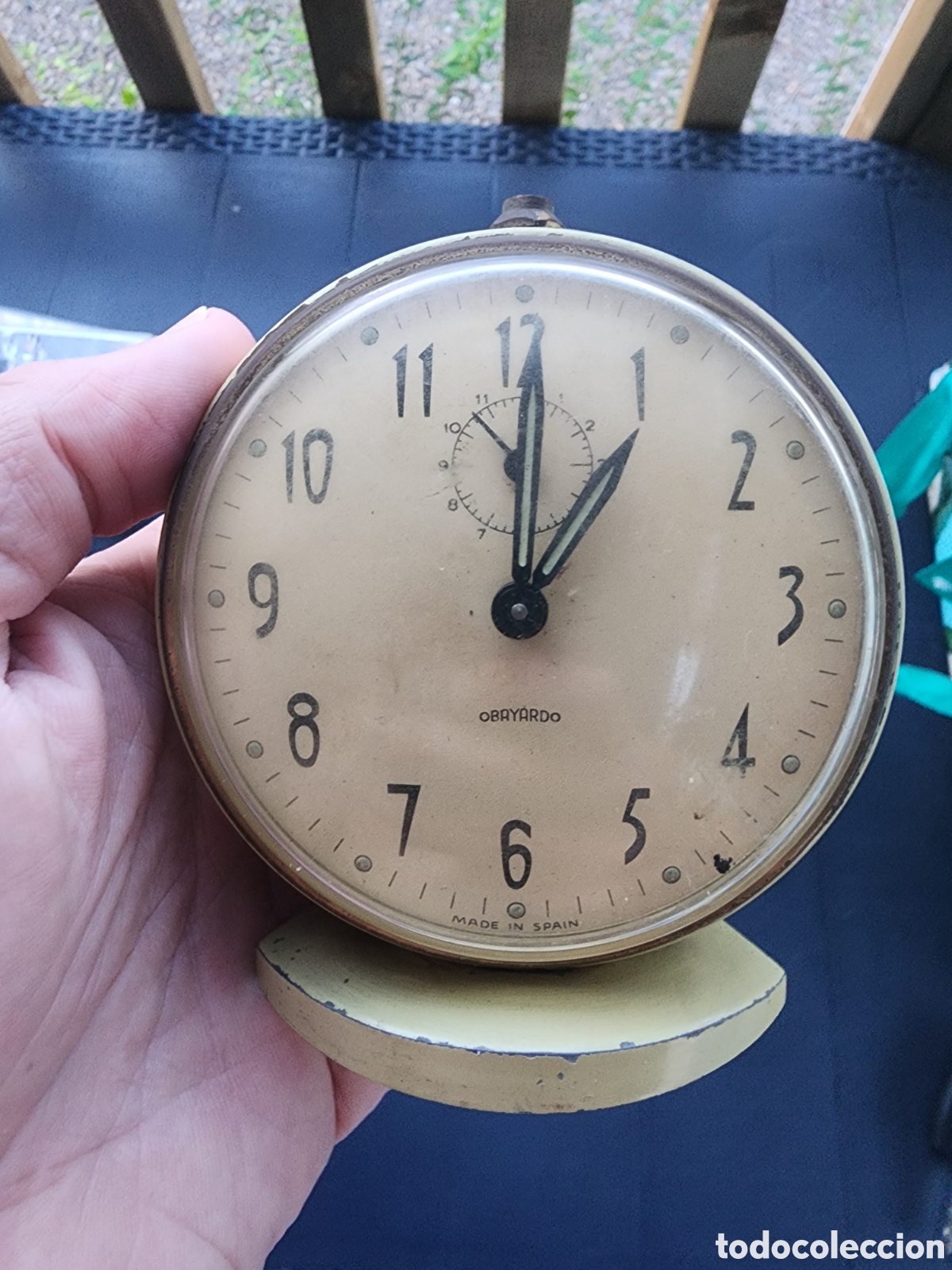 Vintage: Reloj despertador obayardo