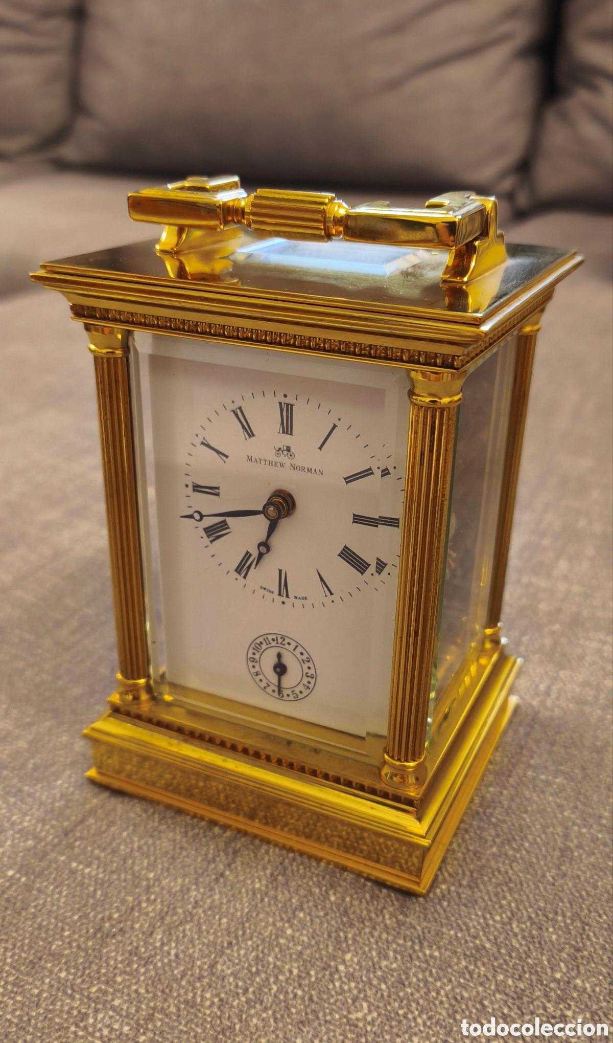 Vintage: Reloj de carruaje vintage Matthew Norman