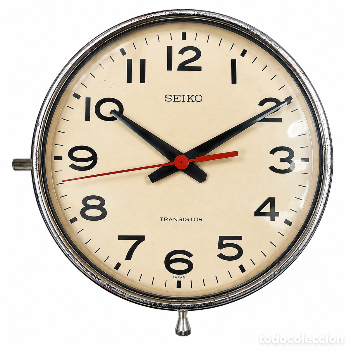 Vintage: Reloj de pared Seiko Bus Clock Jap&oacute;n 1964-1967